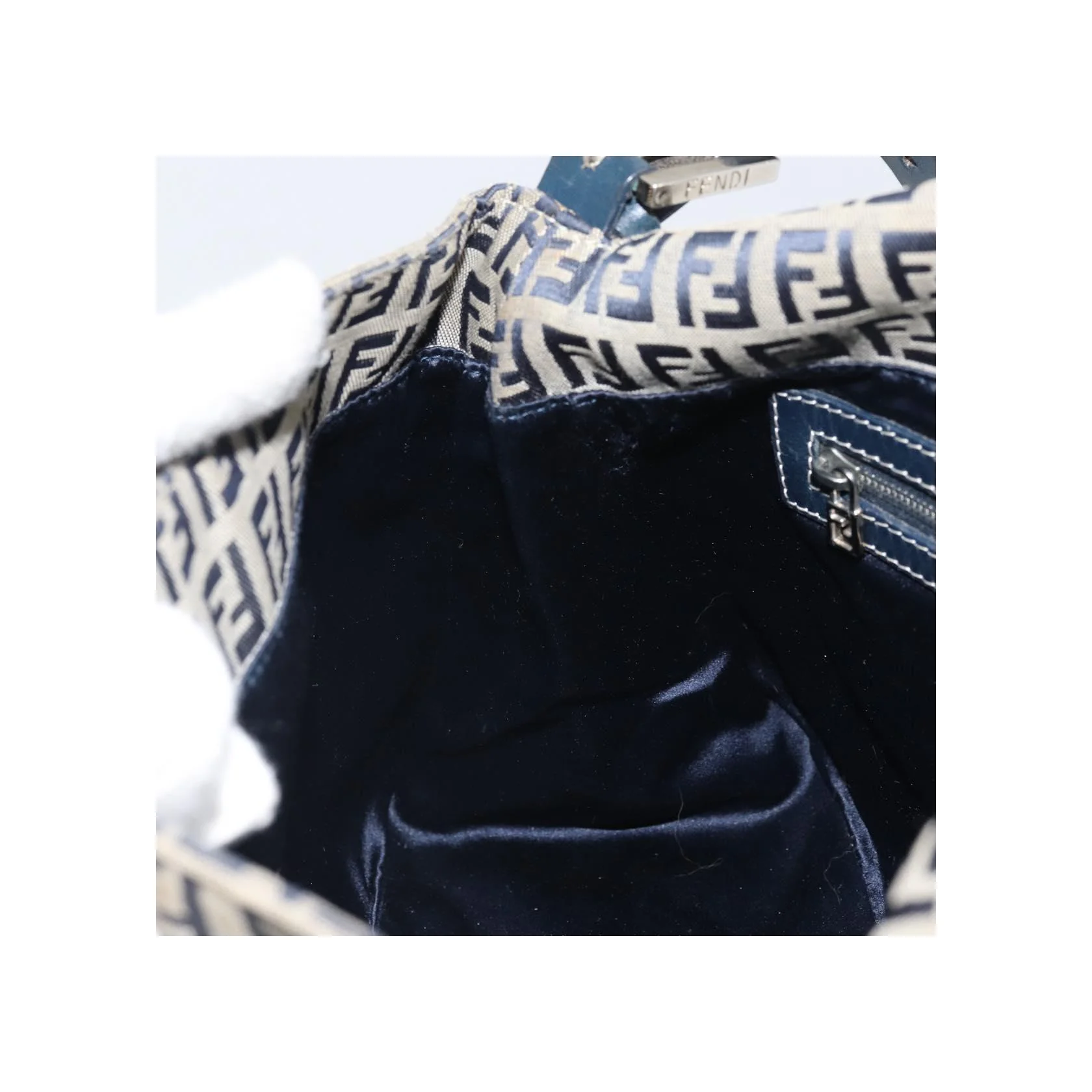 Sac Baguette Fendi Mamma - Navy - Image 23