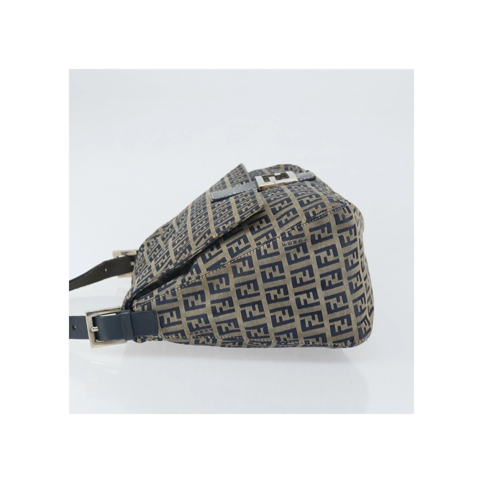 Sac Baguette Fendi Mamma - Navy - Image 4