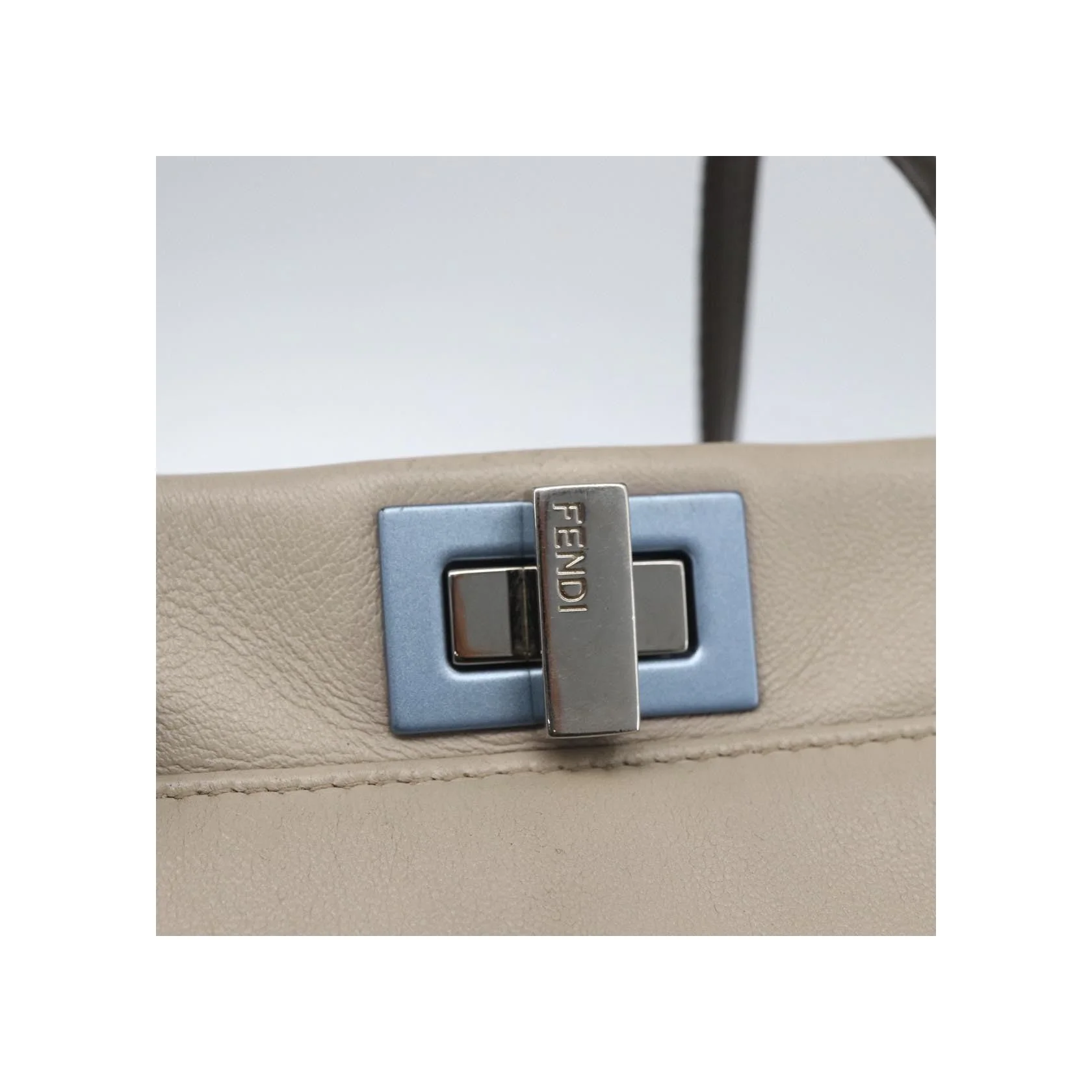 Sac Fendi Peekaboo - Beige - Image 13