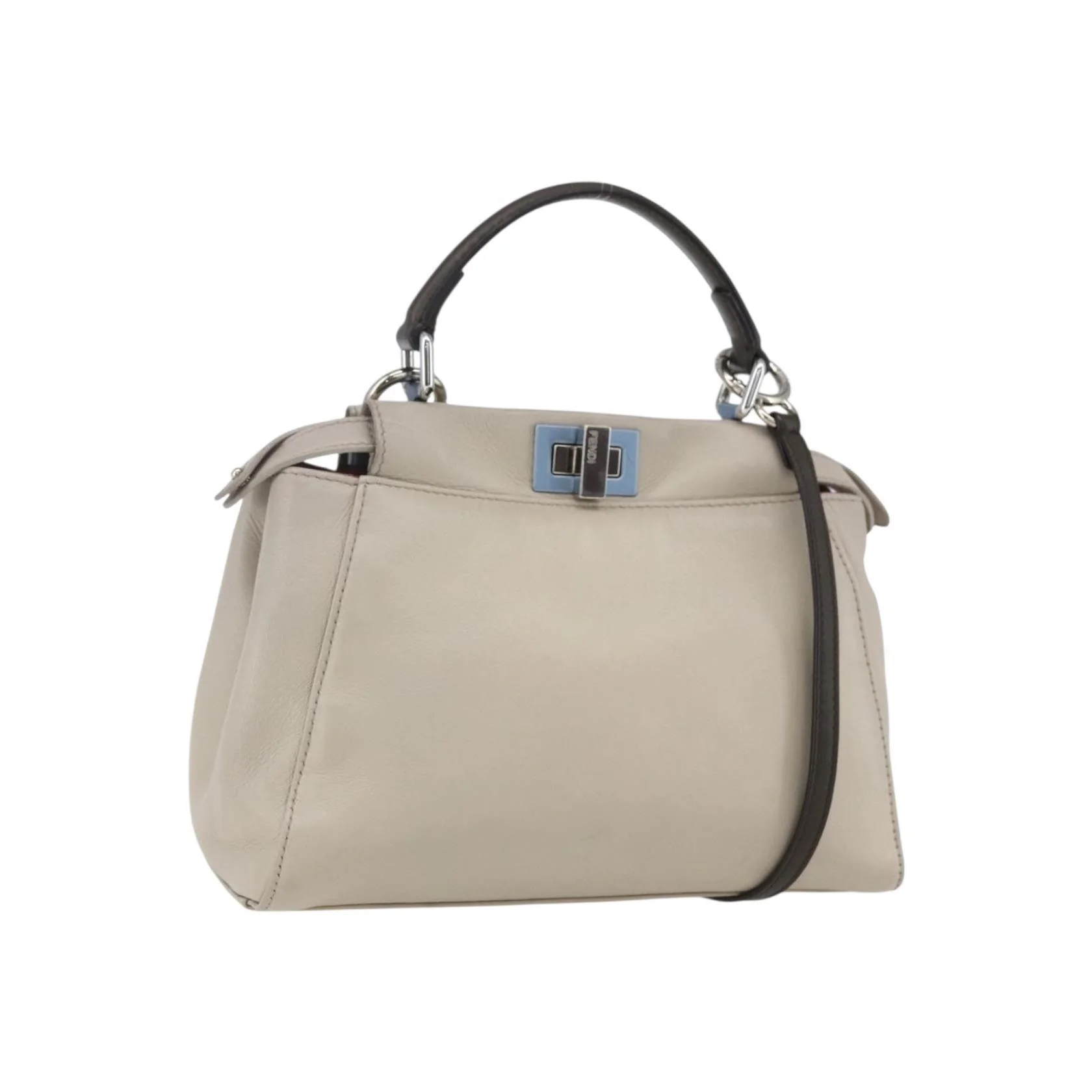 Sac Fendi Peekaboo - Beige - Image 20
