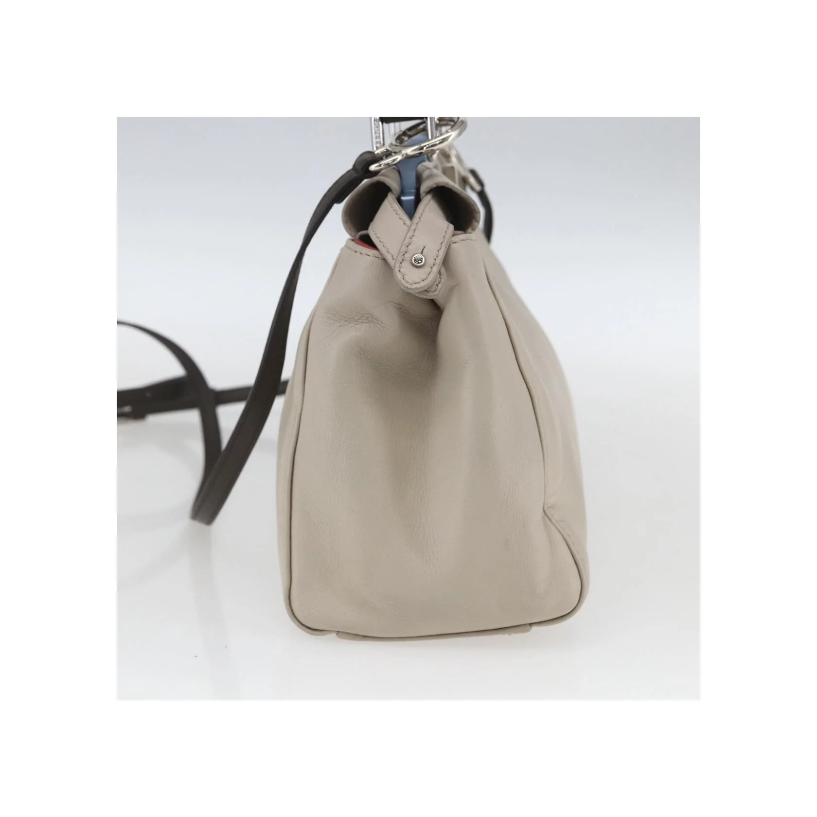 Sac Fendi Peekaboo - Beige - Image 4