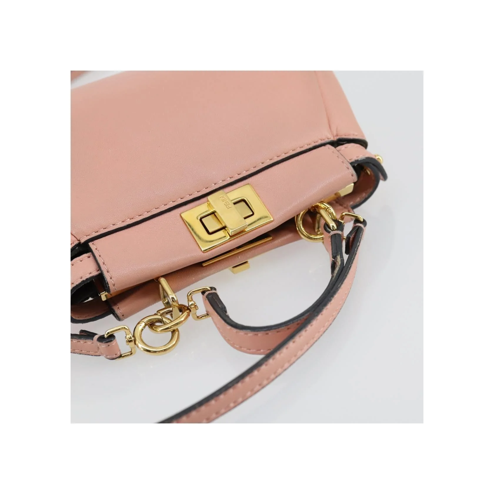 Sac Fendi Peekaboo - Pink - Image 20