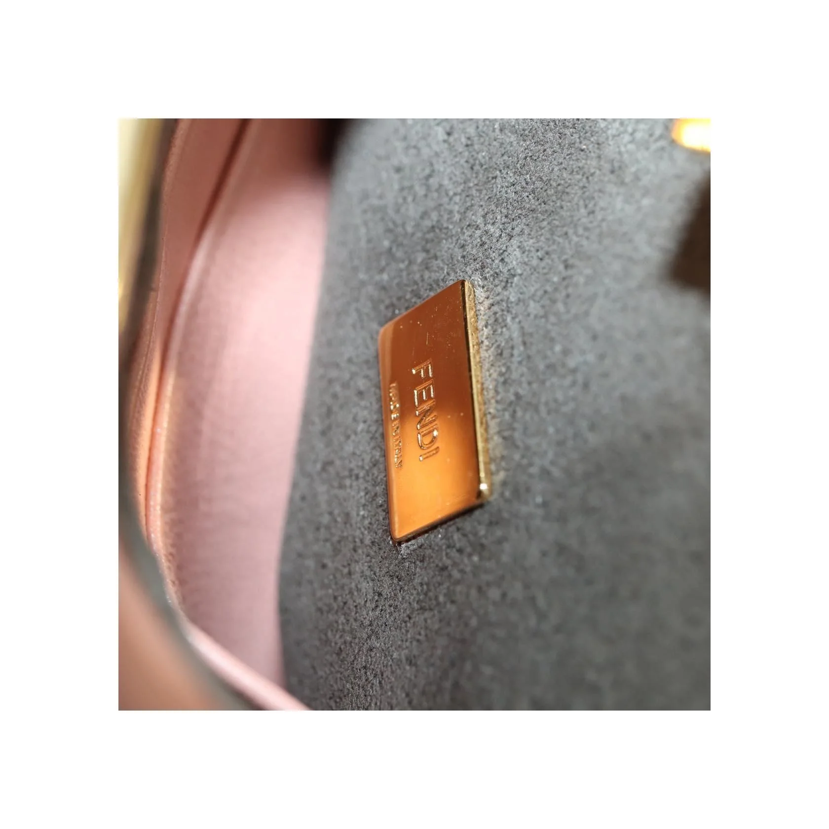 Sac Fendi Peekaboo - Pink - Image 6
