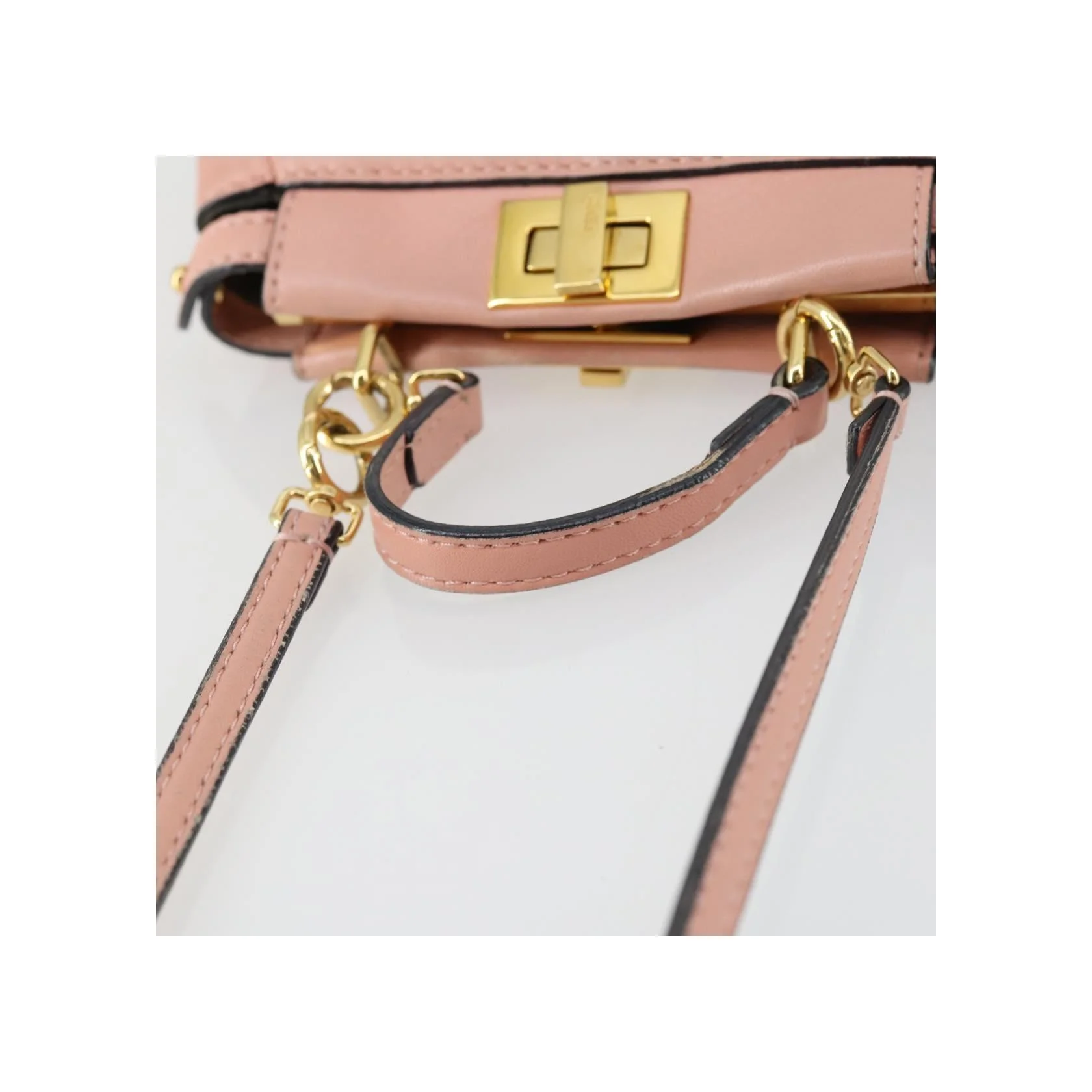 Sac Fendi Peekaboo - Pink - Image 8