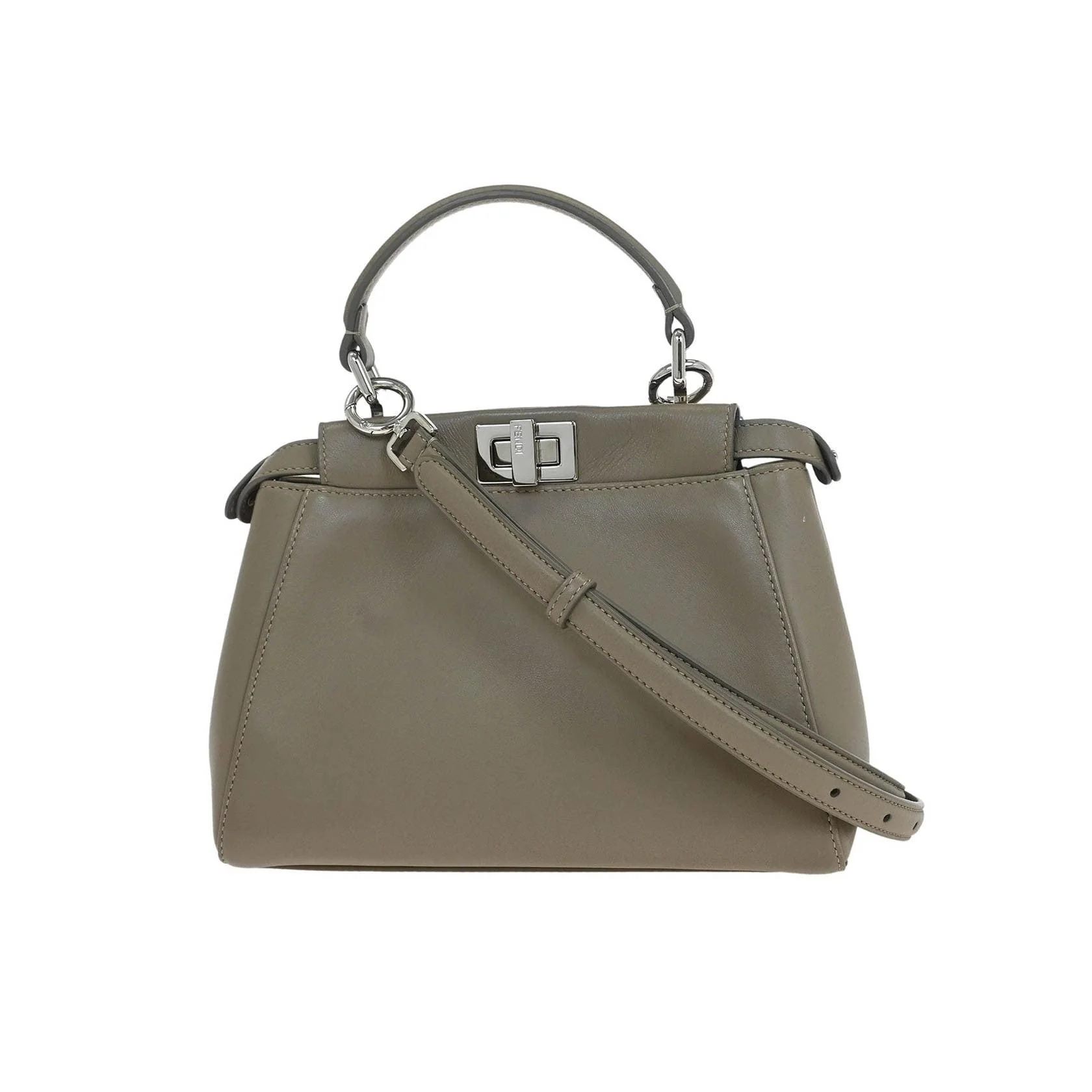 Sac Fendi Peekaboo - Gray - Image 2