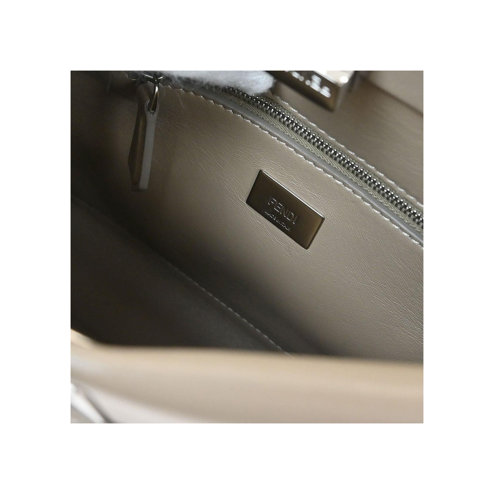Sac Fendi Peekaboo - Gray - Image 4