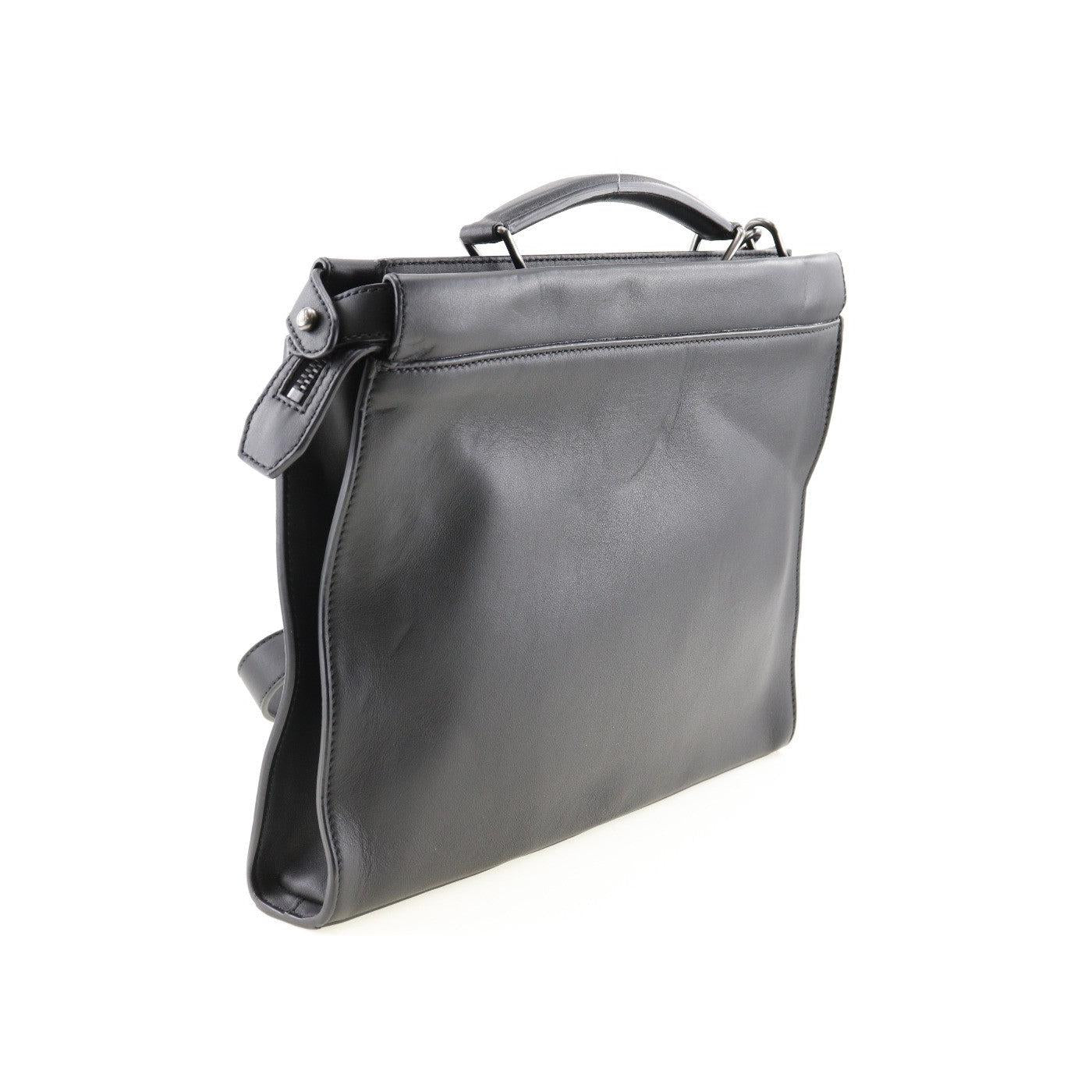 Sac Fendi Peekaboo Iconic Fit - Black - Image 2