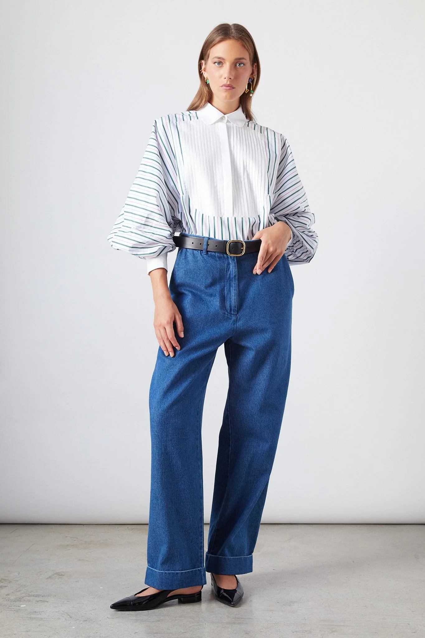 Pantalon Ferdinand - Dark Denim - Femme - Image 2