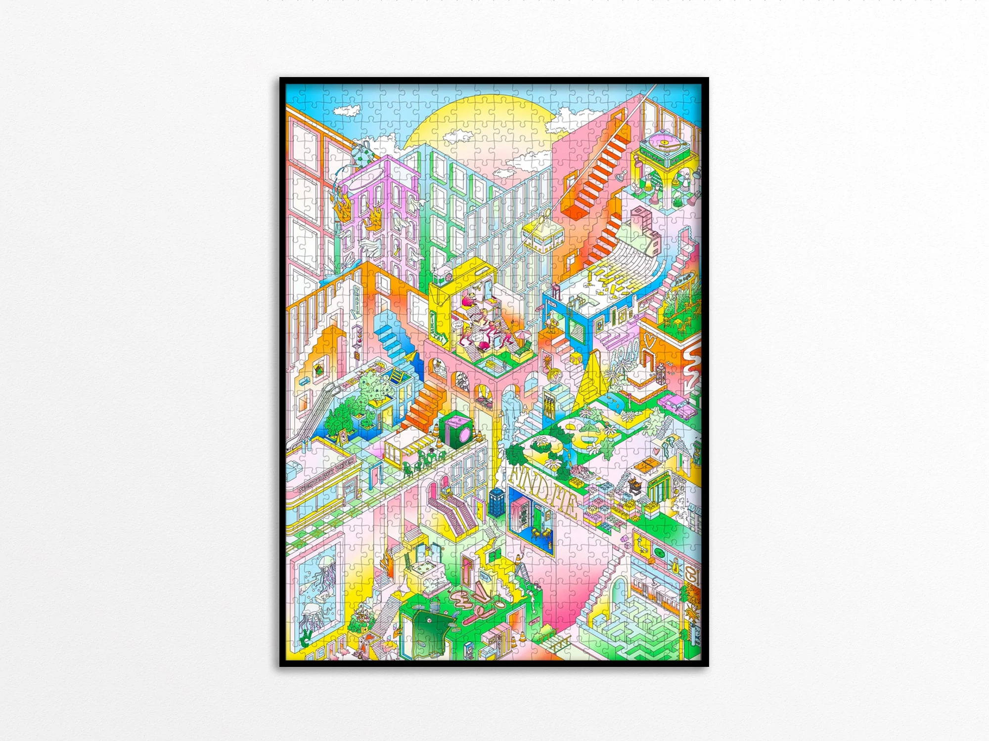 Puzzle 1000 Pièces - Find Me