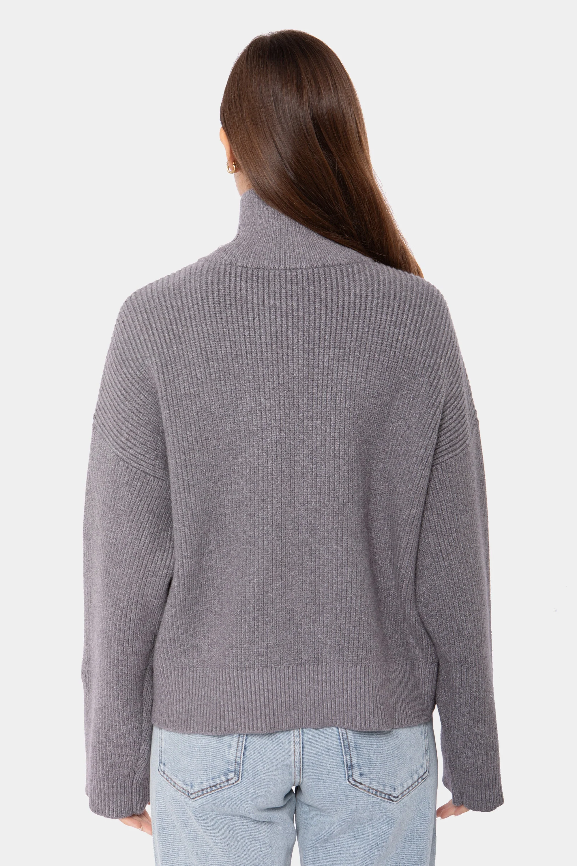 Pull Finlande - Grey Melanged - Image 4