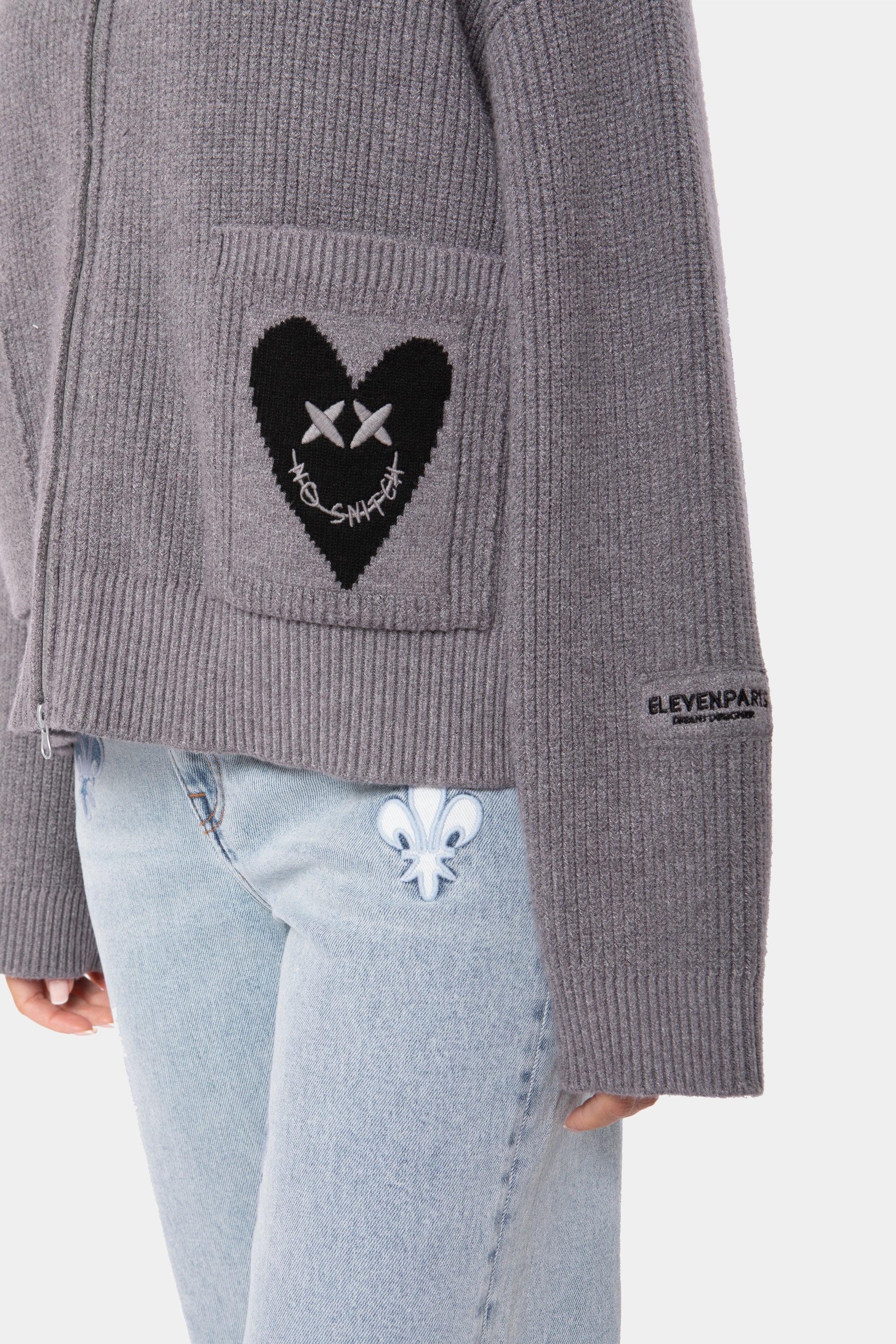 Pull Finlande - Grey Melanged - Image 7