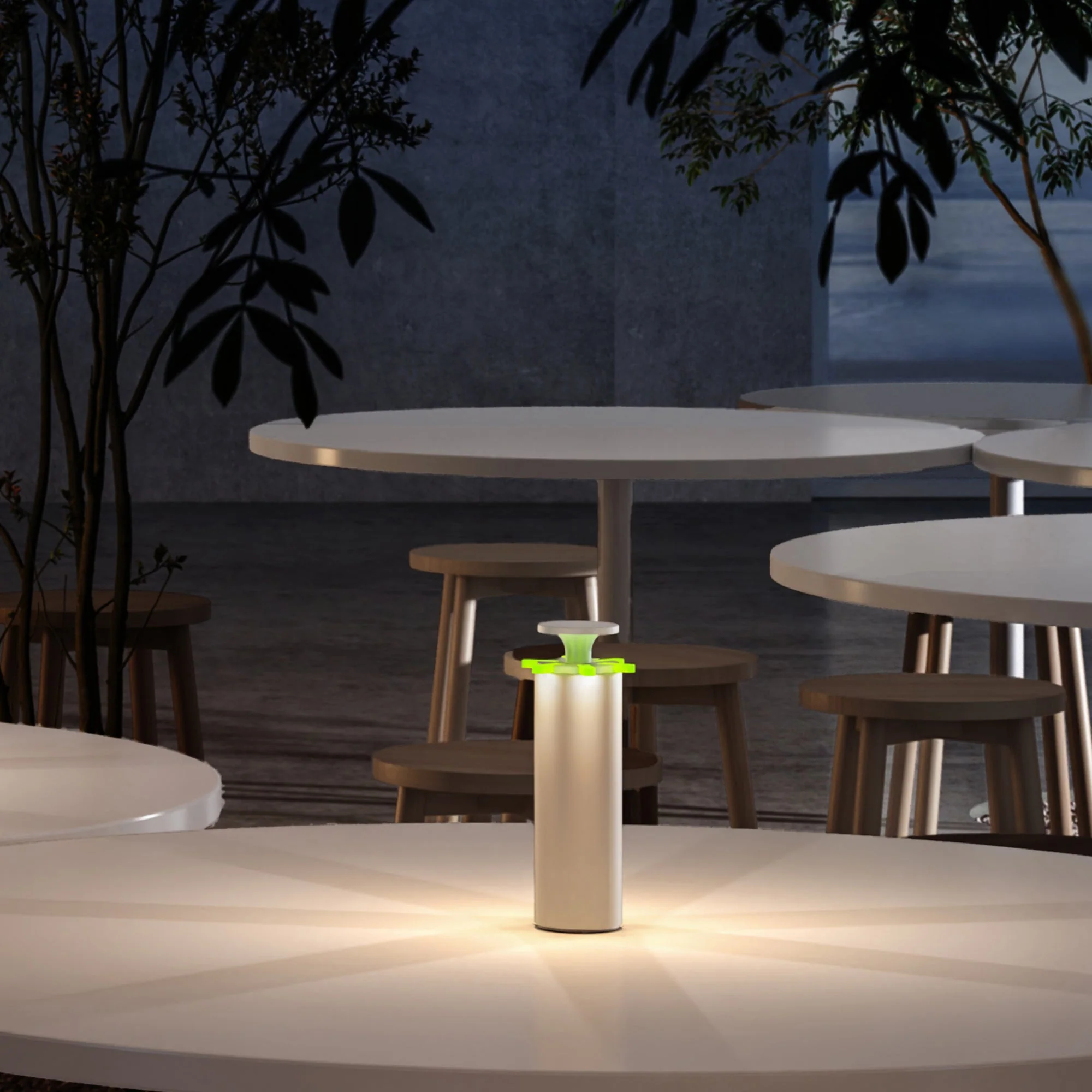 Lampe De Table Sans Fil - Firework Lime