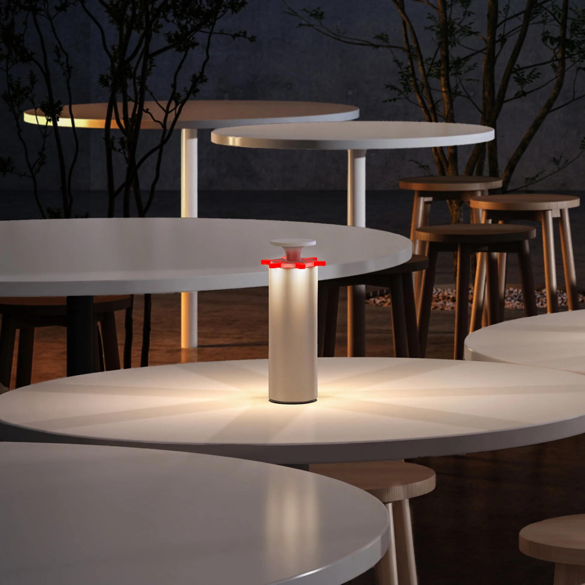 Lampe De Table Sans Fil - Firework Red - Image 2