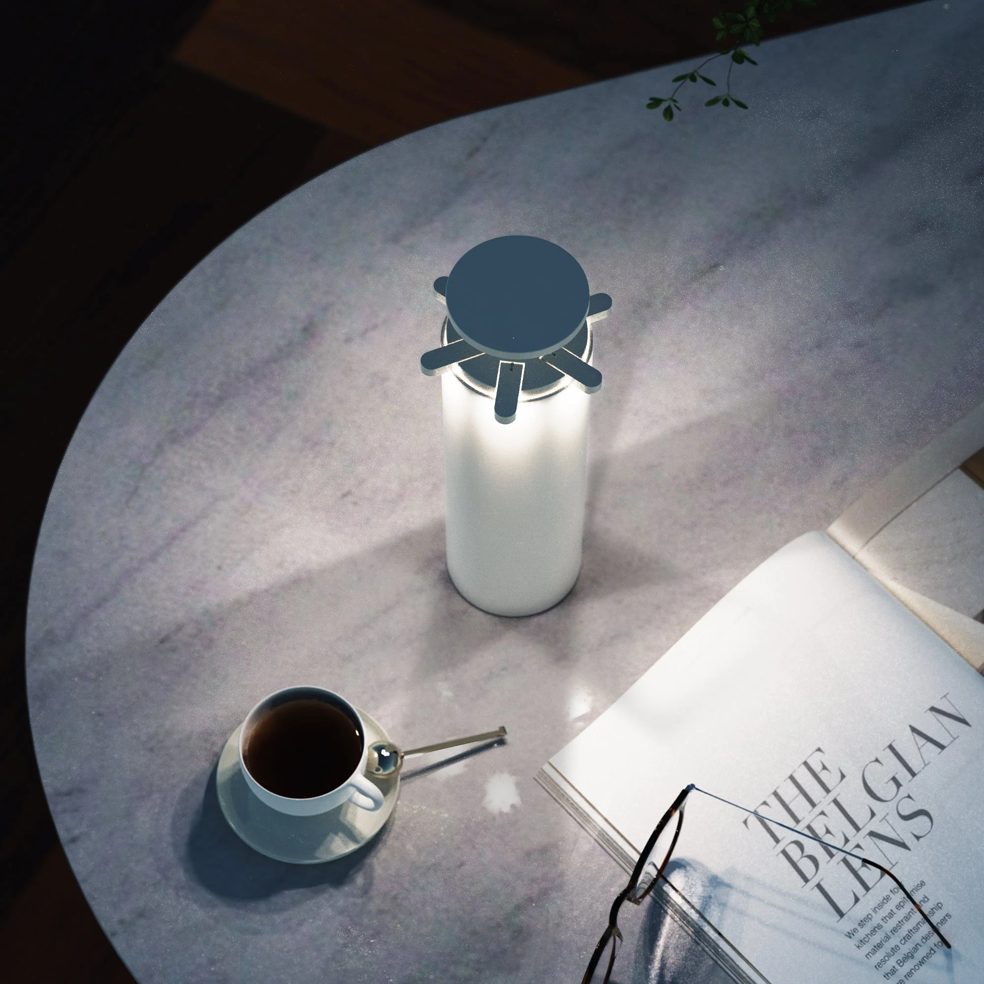 Lampe De Table Sans Fil - Firework White - Image 3
