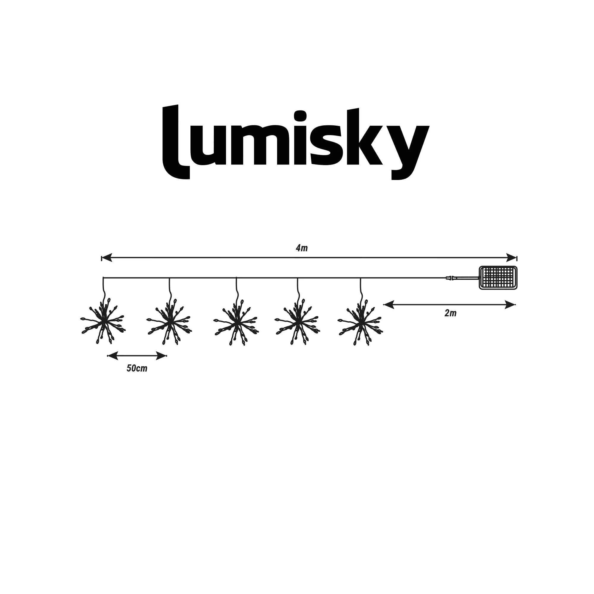 Guirlande Solaire - Fireworks String Light 450 - Image 3