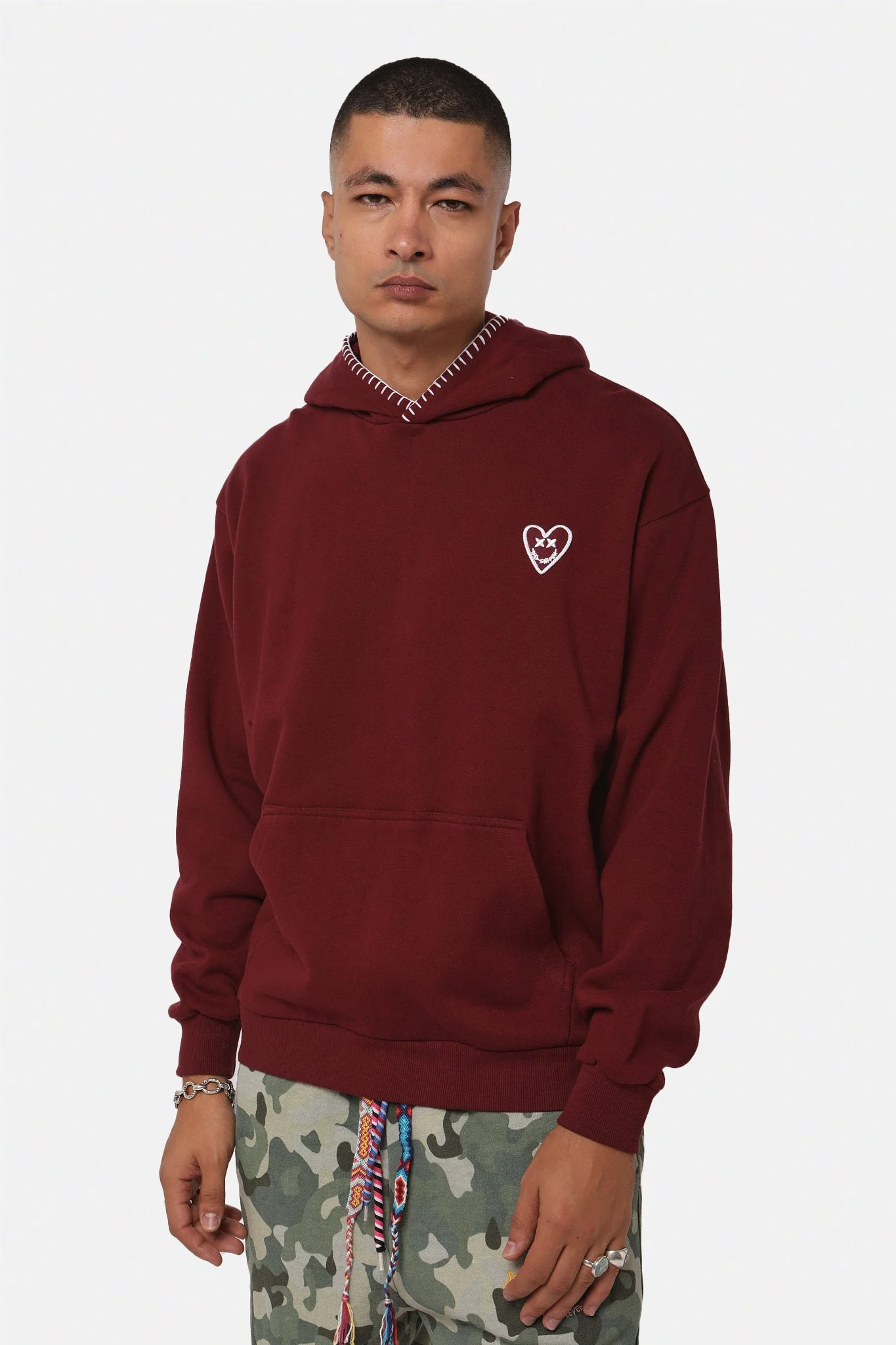 Sweat Flocon - Burgundy - Image 5