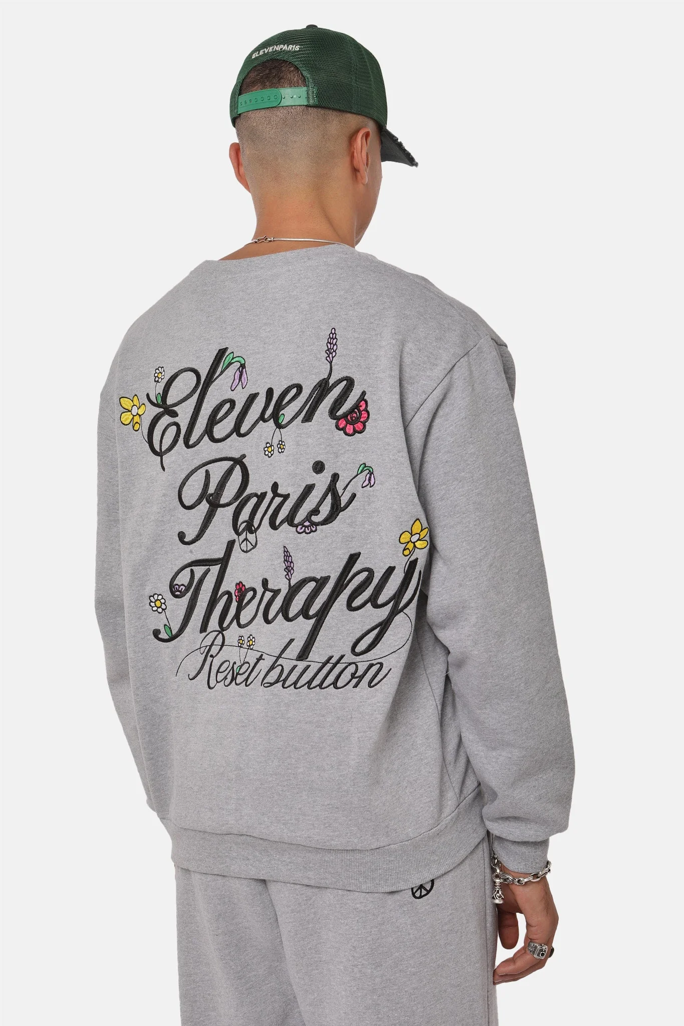 Sweat Flora - Grey Melanged - Image 4