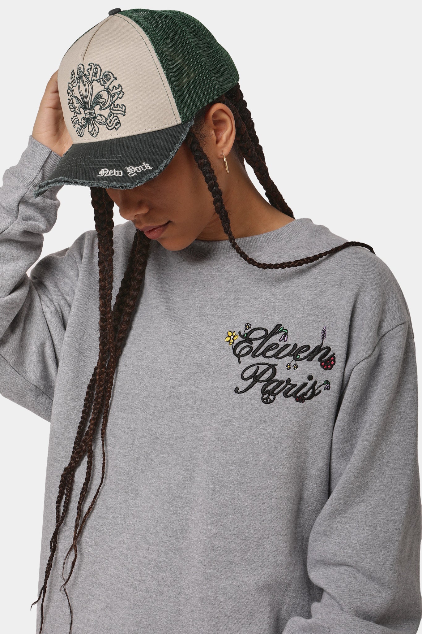 Sweat Flora - Grey Melanged - Image 5