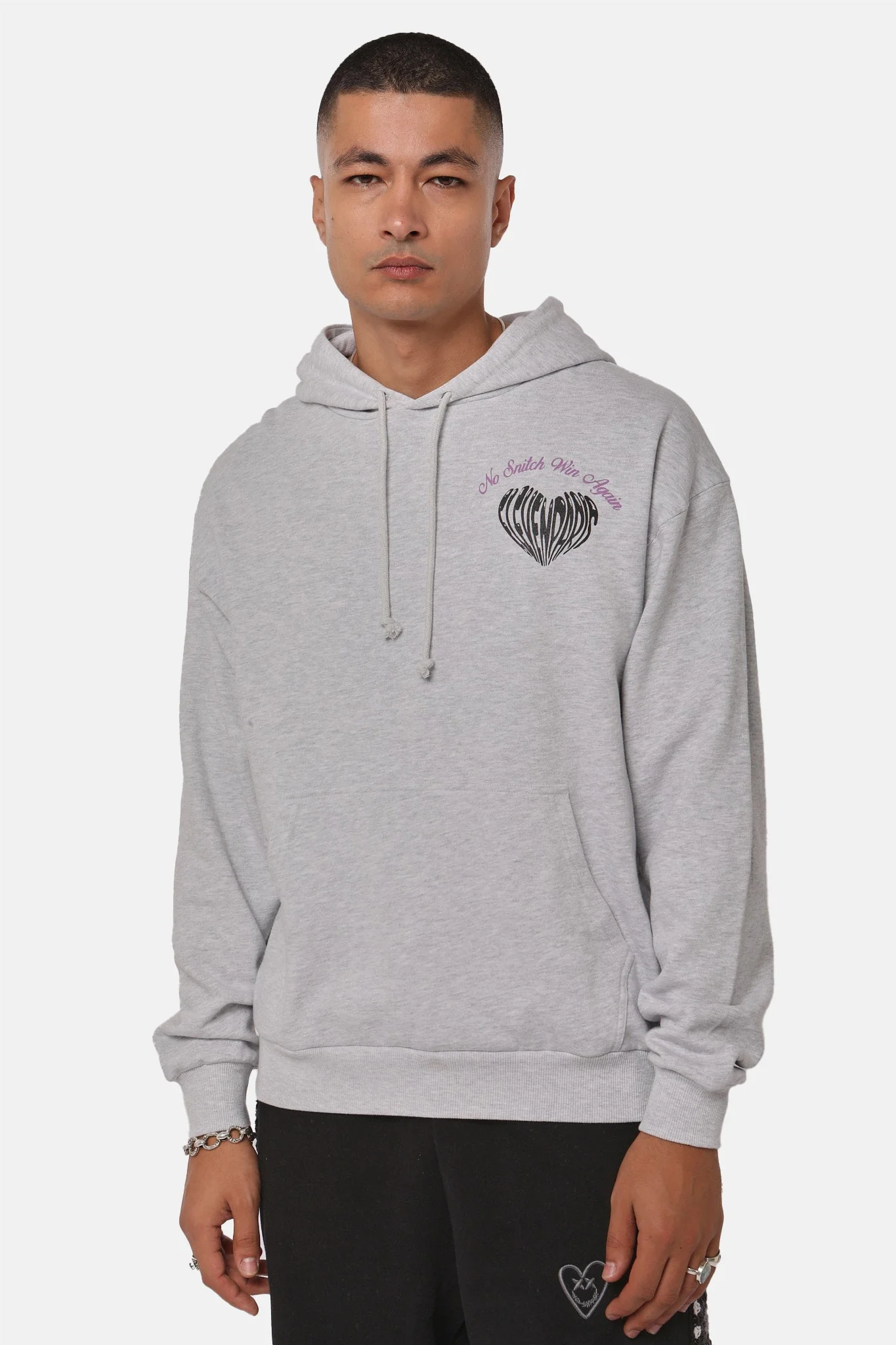 Sweat Focaccia - Light Grey Melanged - Image 4