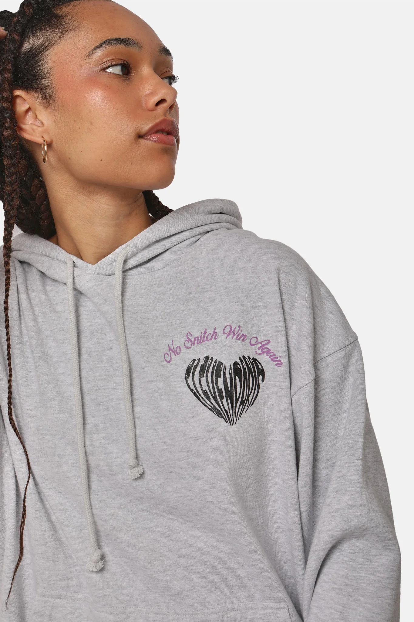 Sweat Focaccia - Light Grey Melanged - Image 5