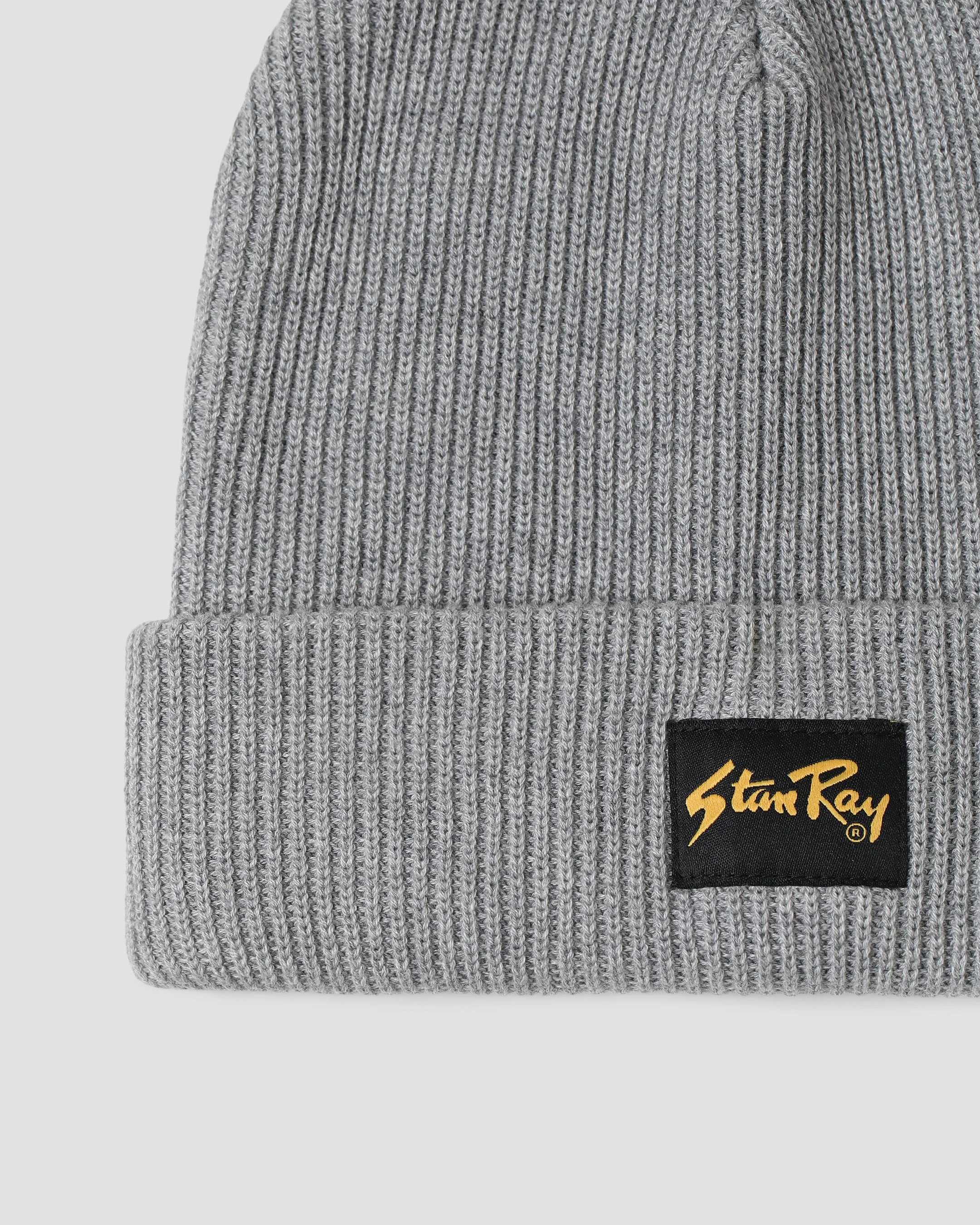 Fold Beanie - Grey Heather - Image 3