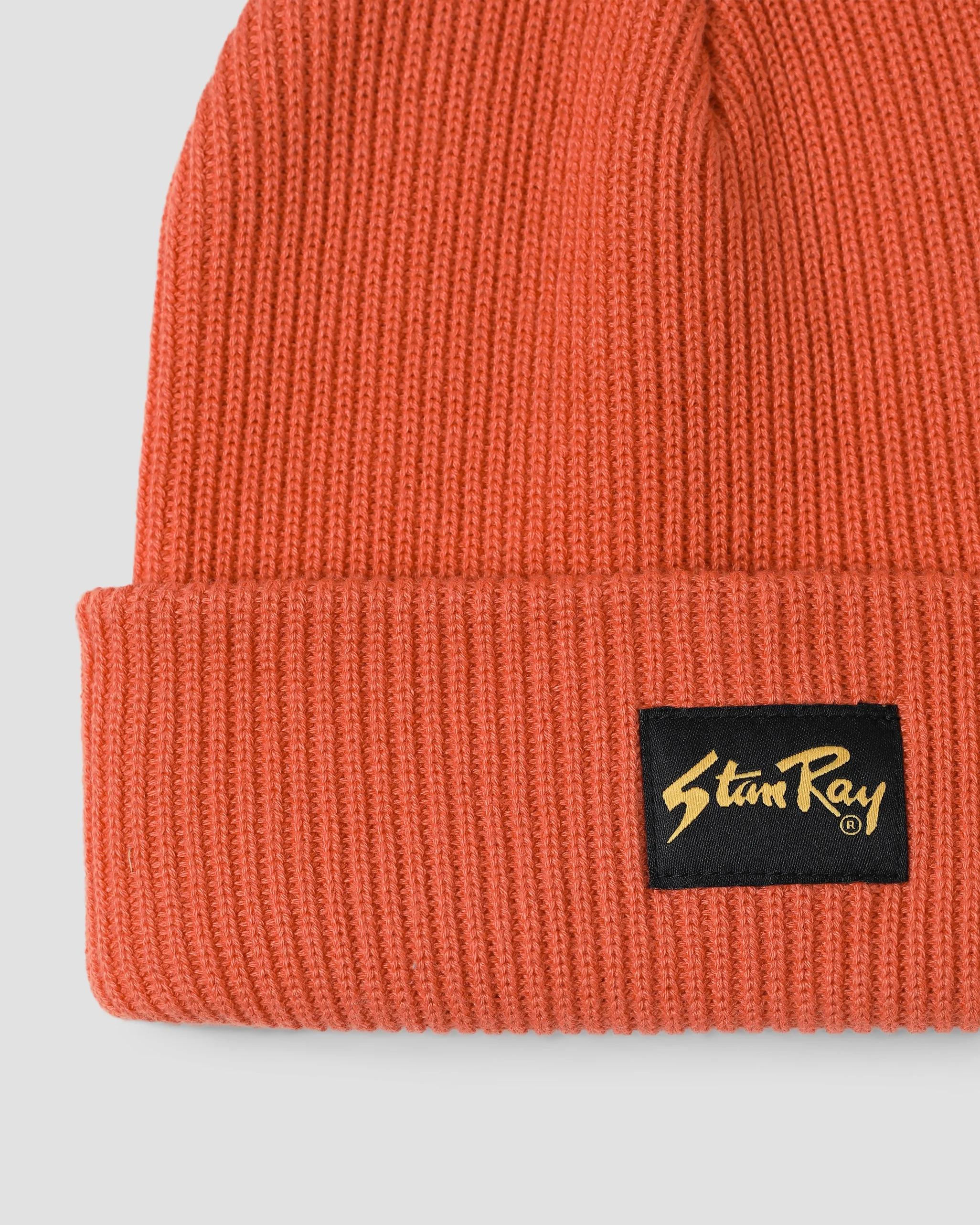 Fold Beanie - Washed Red - Image 3