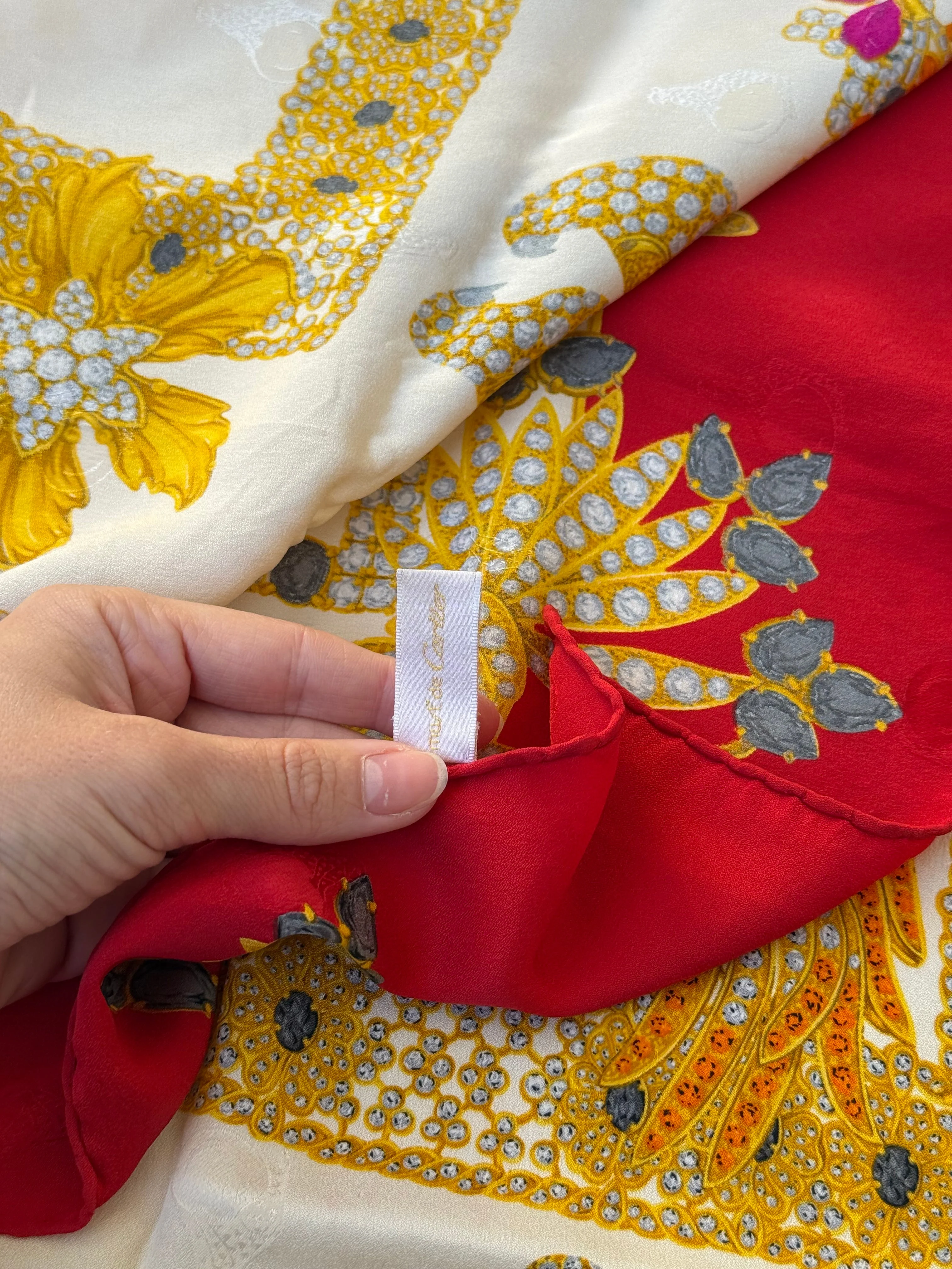 Foulard Cartier – Bijoux Et Oiseaux Précieux - Image 7