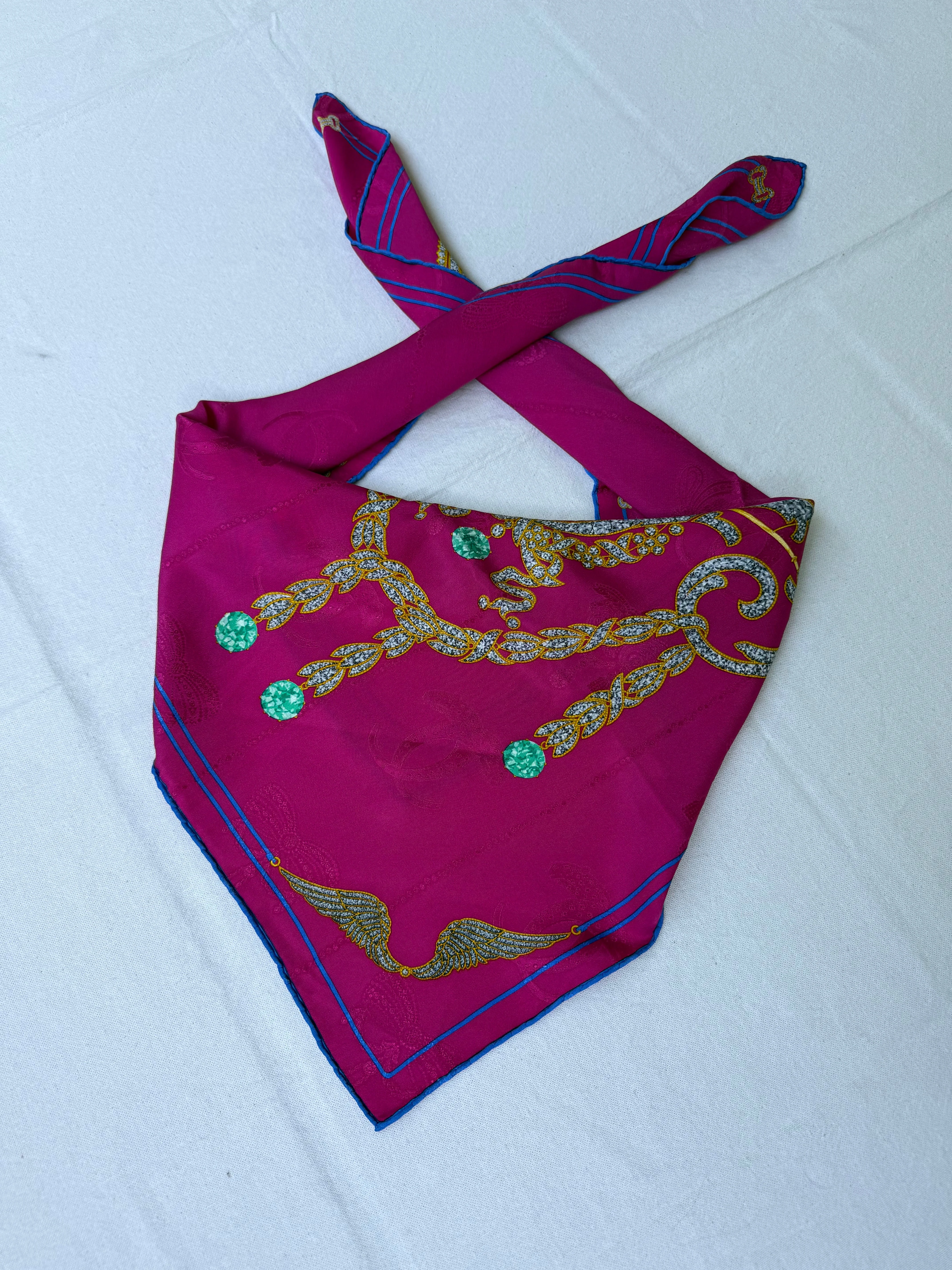 Foulard Cartier – Collection Musée, Motifs Bijoux Et Noeuds - Image 2