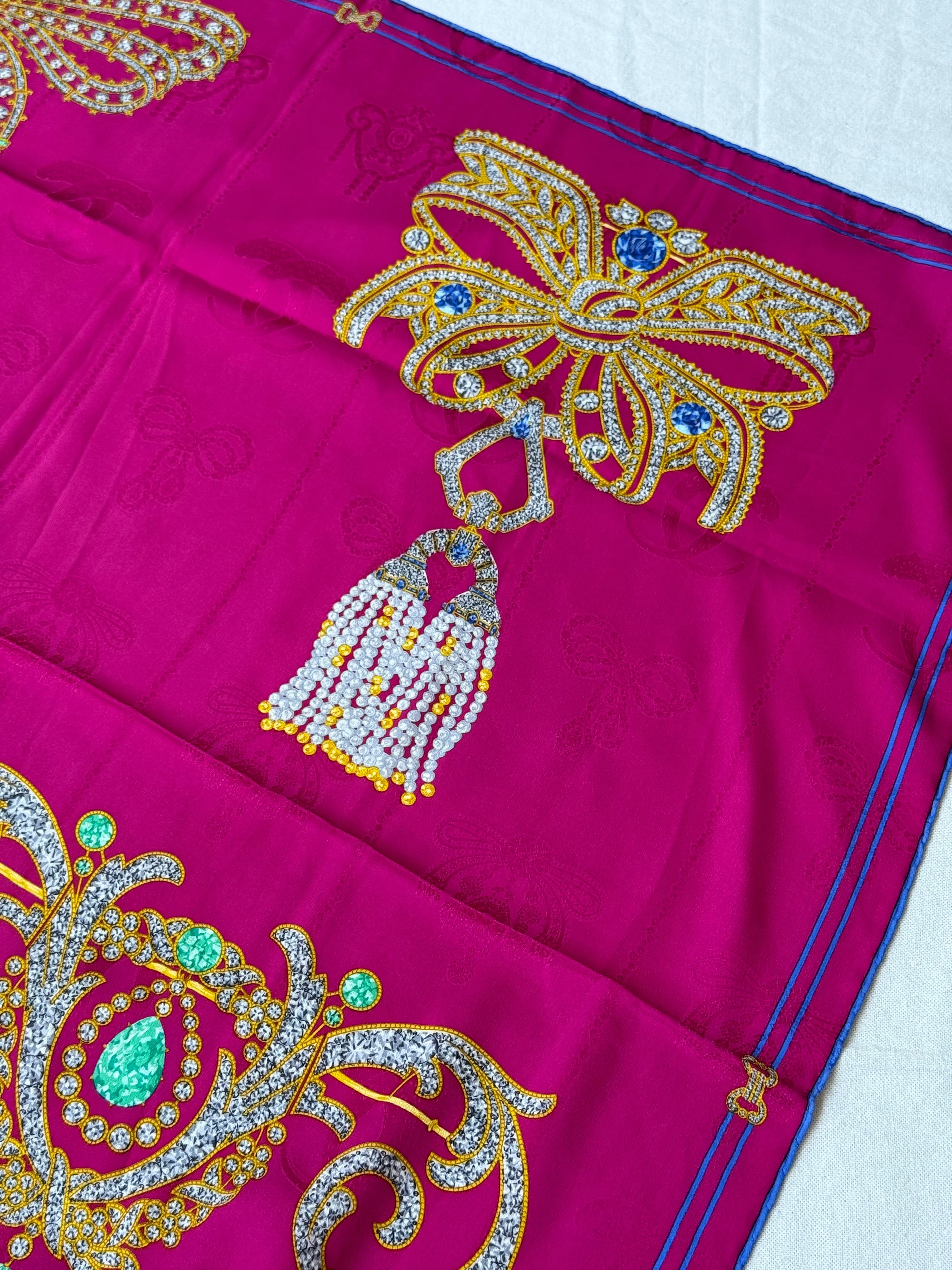 Foulard Cartier – Collection Musée, Motifs Bijoux Et Noeuds - Image 5