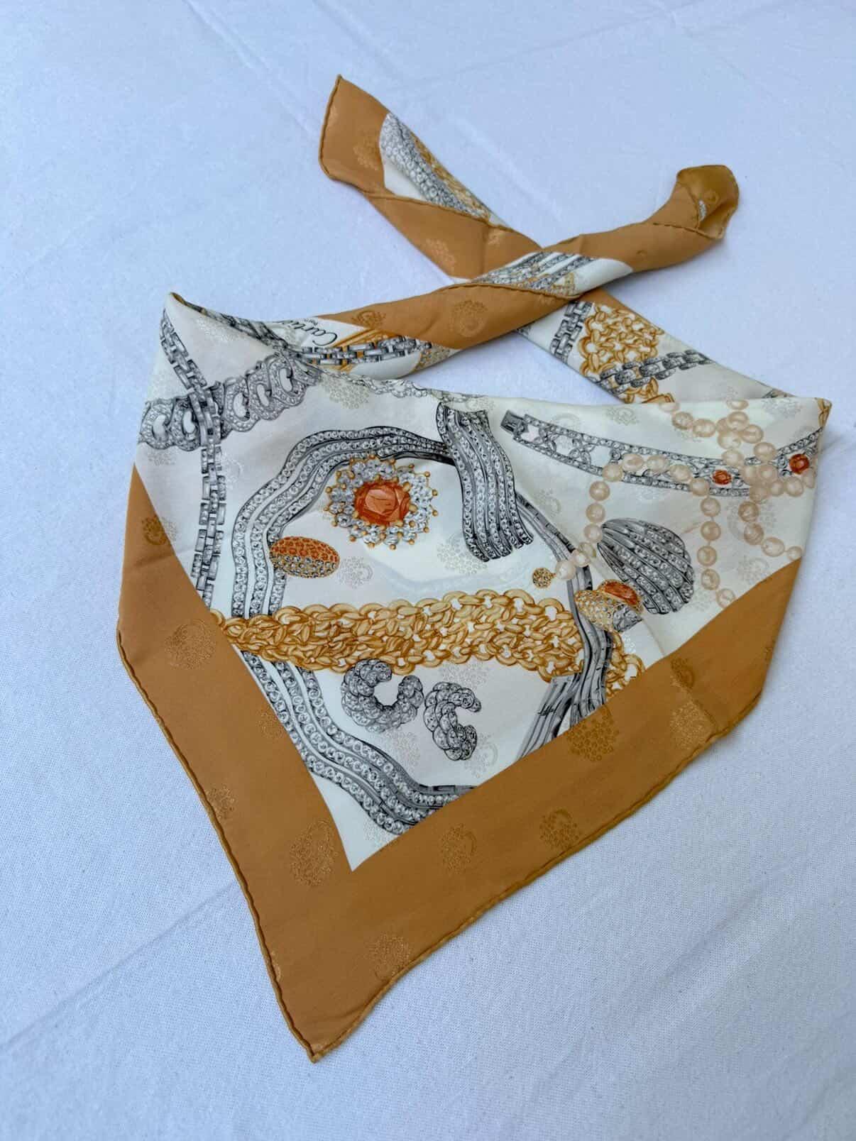 Foulard Cartier – Motif Bijouterie - Image 2