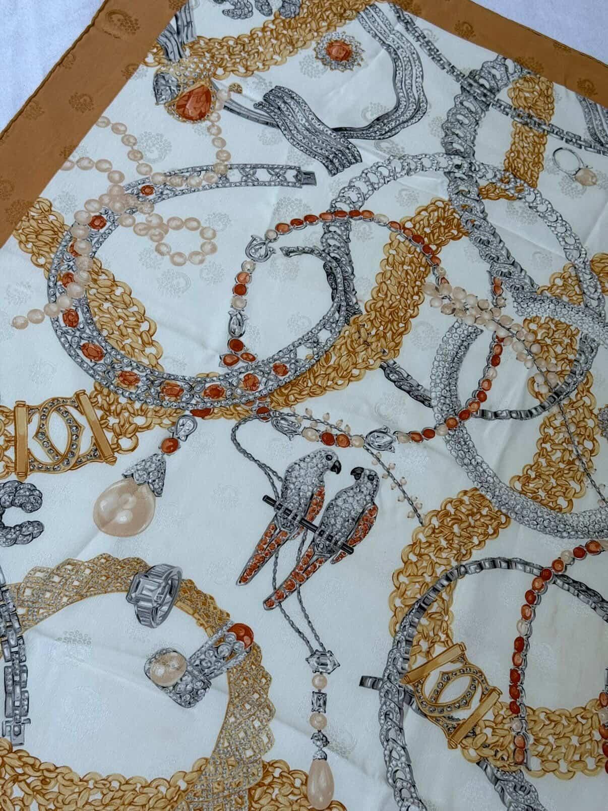 Foulard Cartier – Motif Bijouterie - Image 5