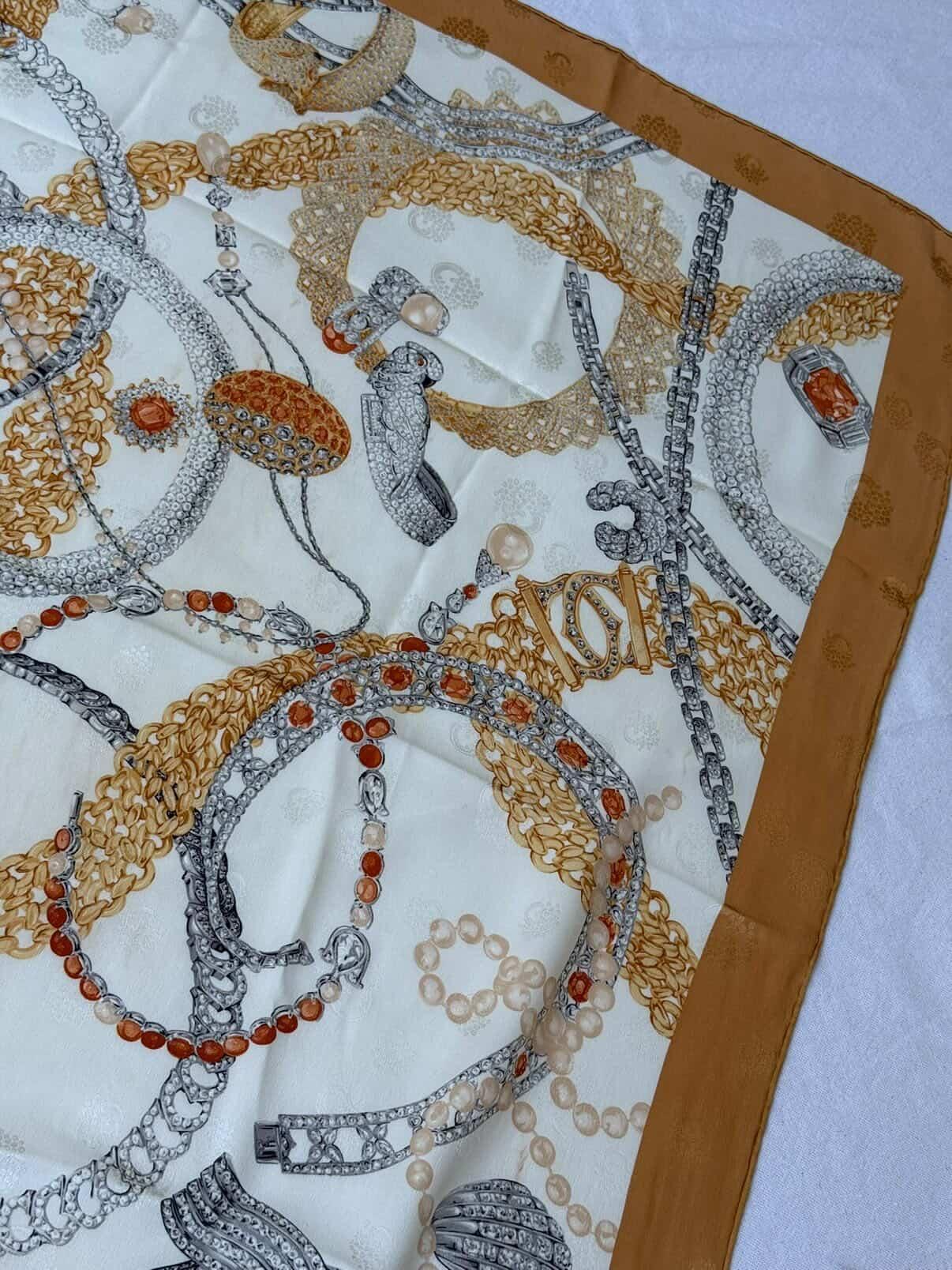 Foulard Cartier – Motif Bijouterie - Image 6
