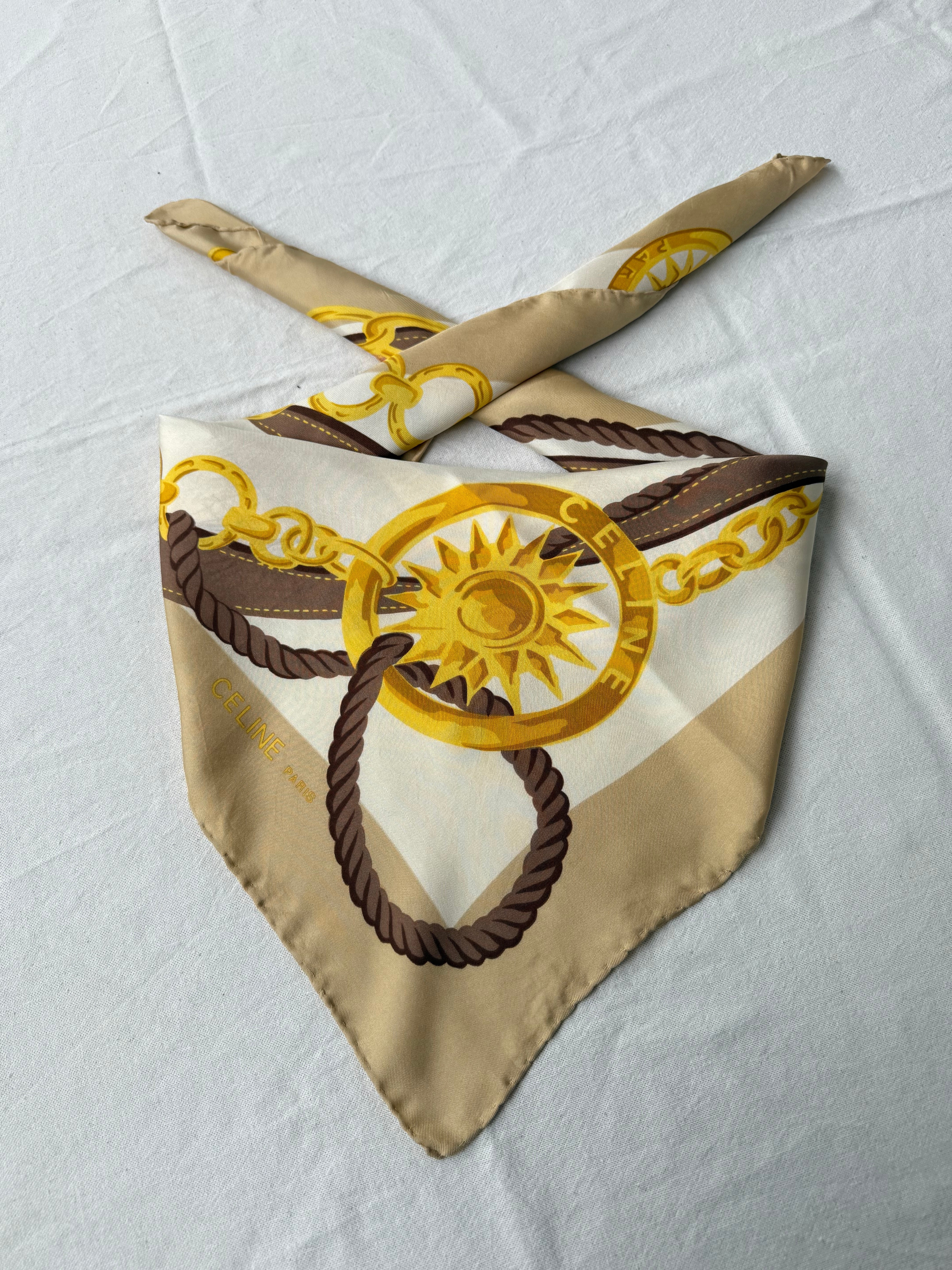Foulard Céline – Chaînes Et Harnais - Image 2