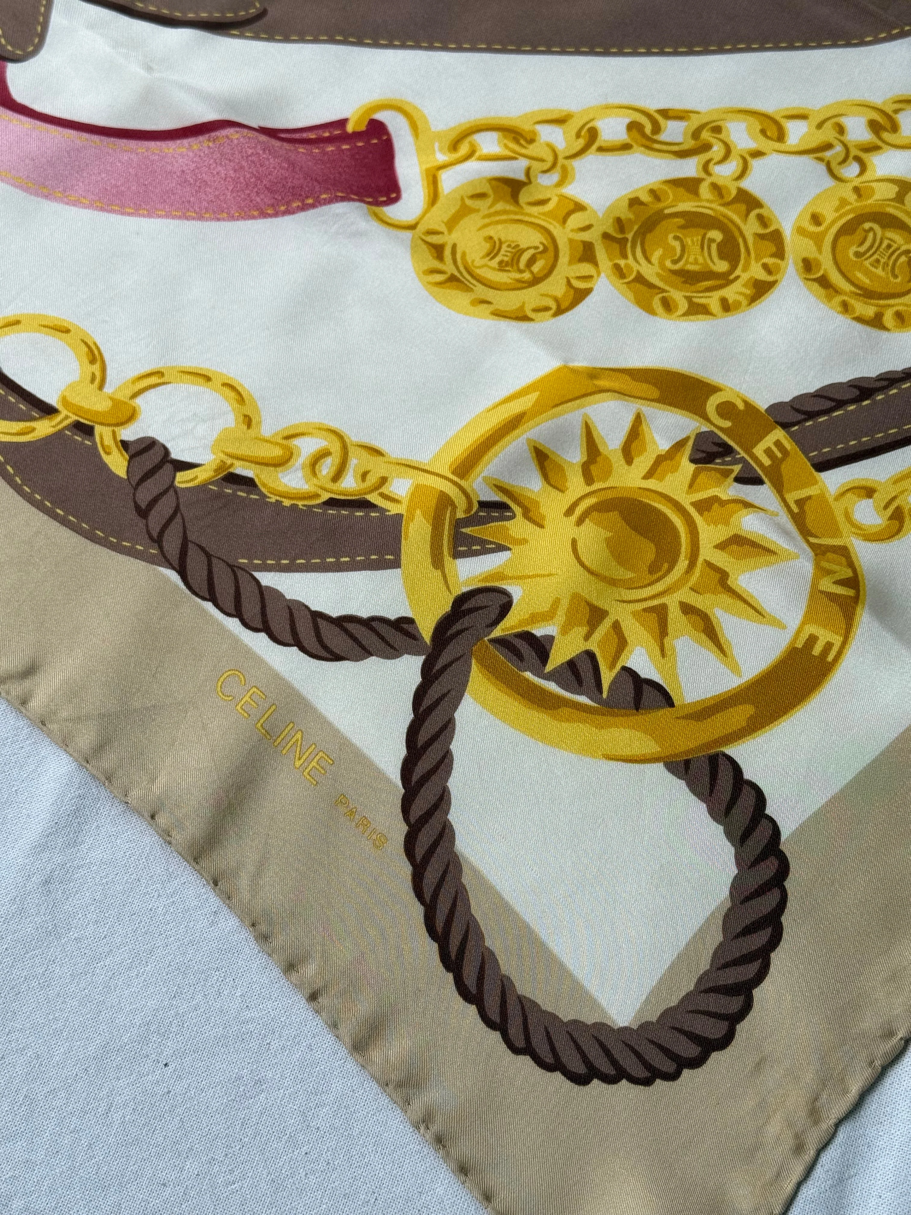 Foulard Céline – Chaînes Et Harnais - Image 4