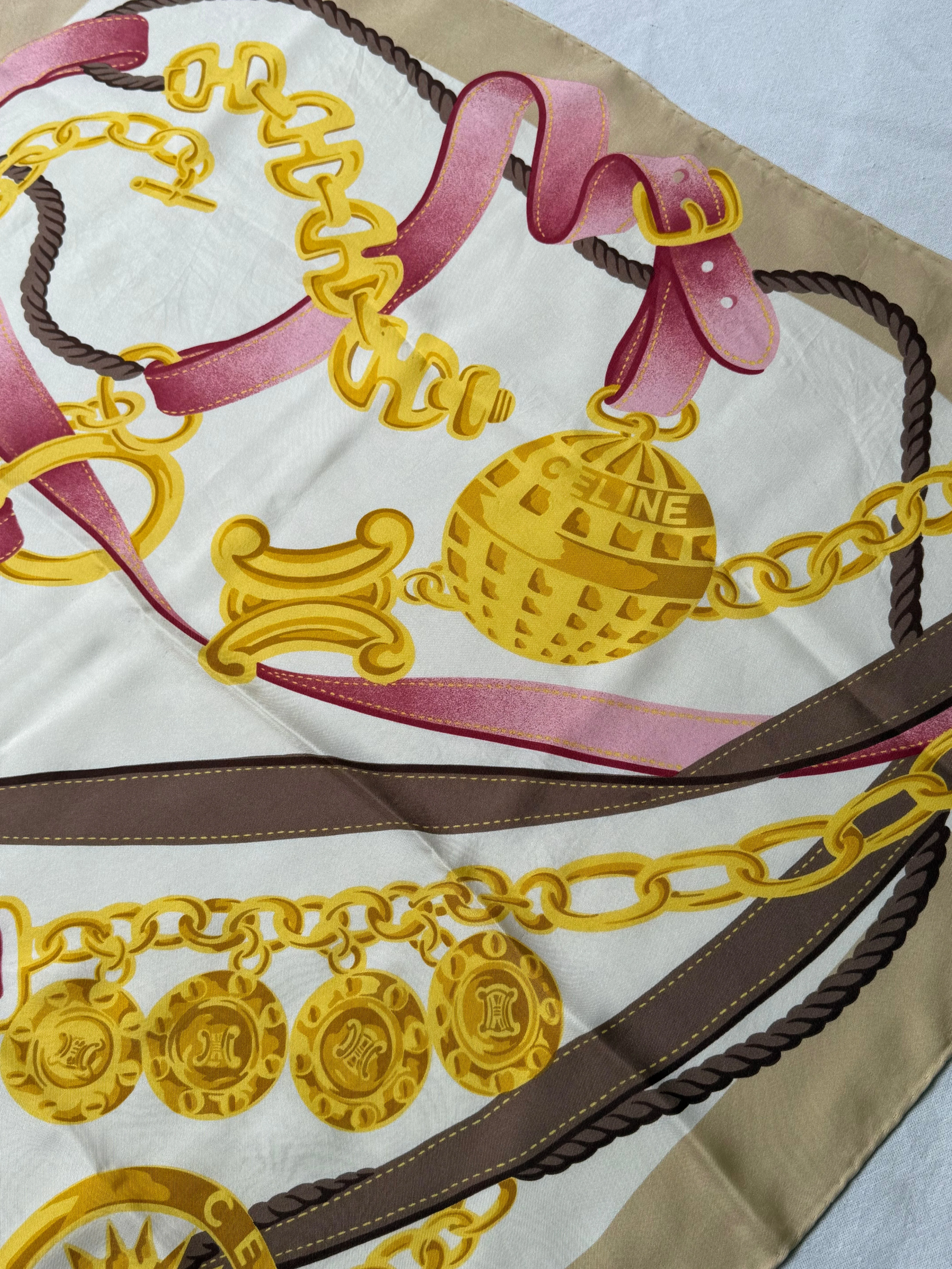 Foulard Céline – Chaînes Et Harnais - Image 5