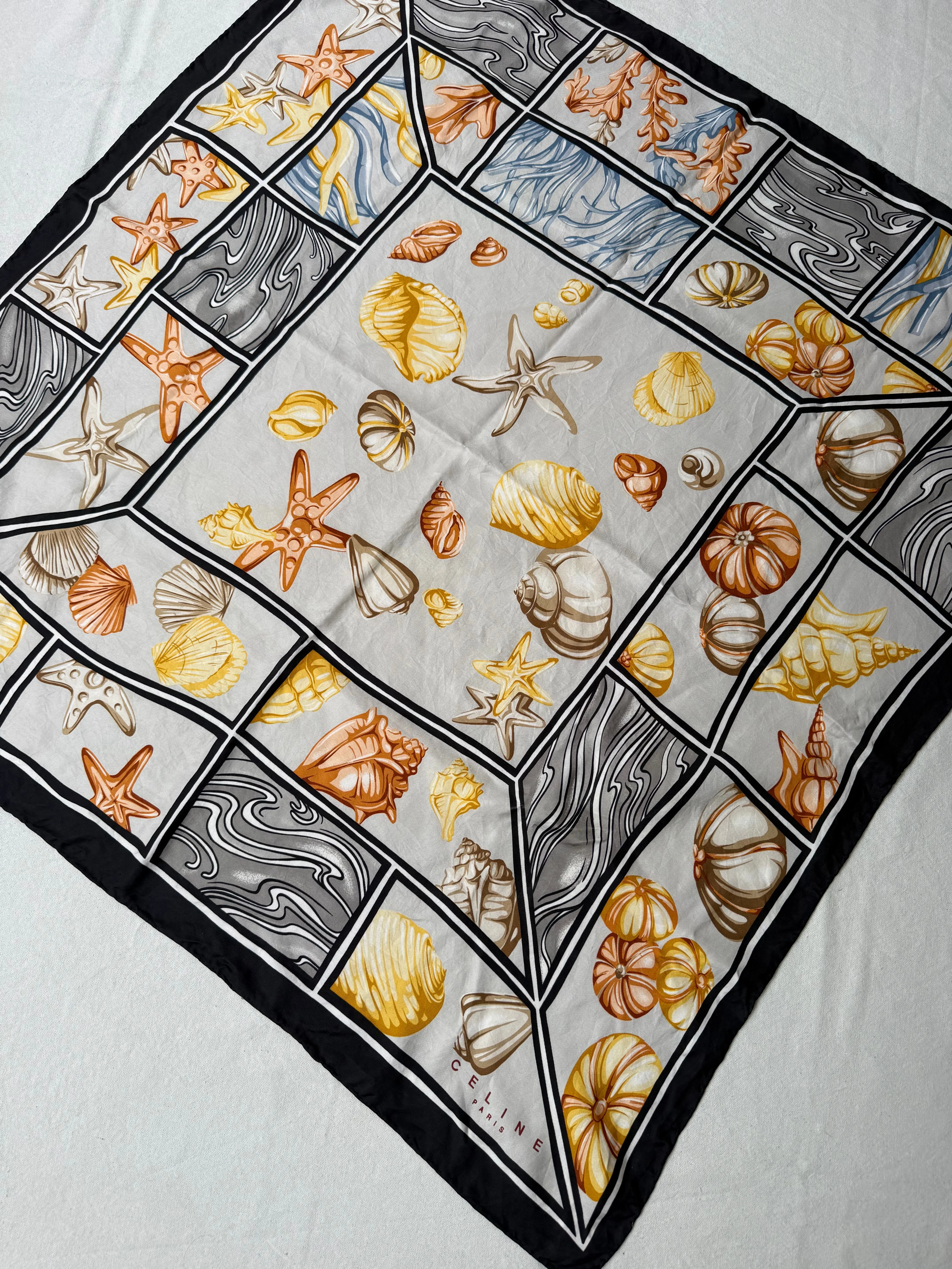 Foulard Céline – Coquillages - Image 3