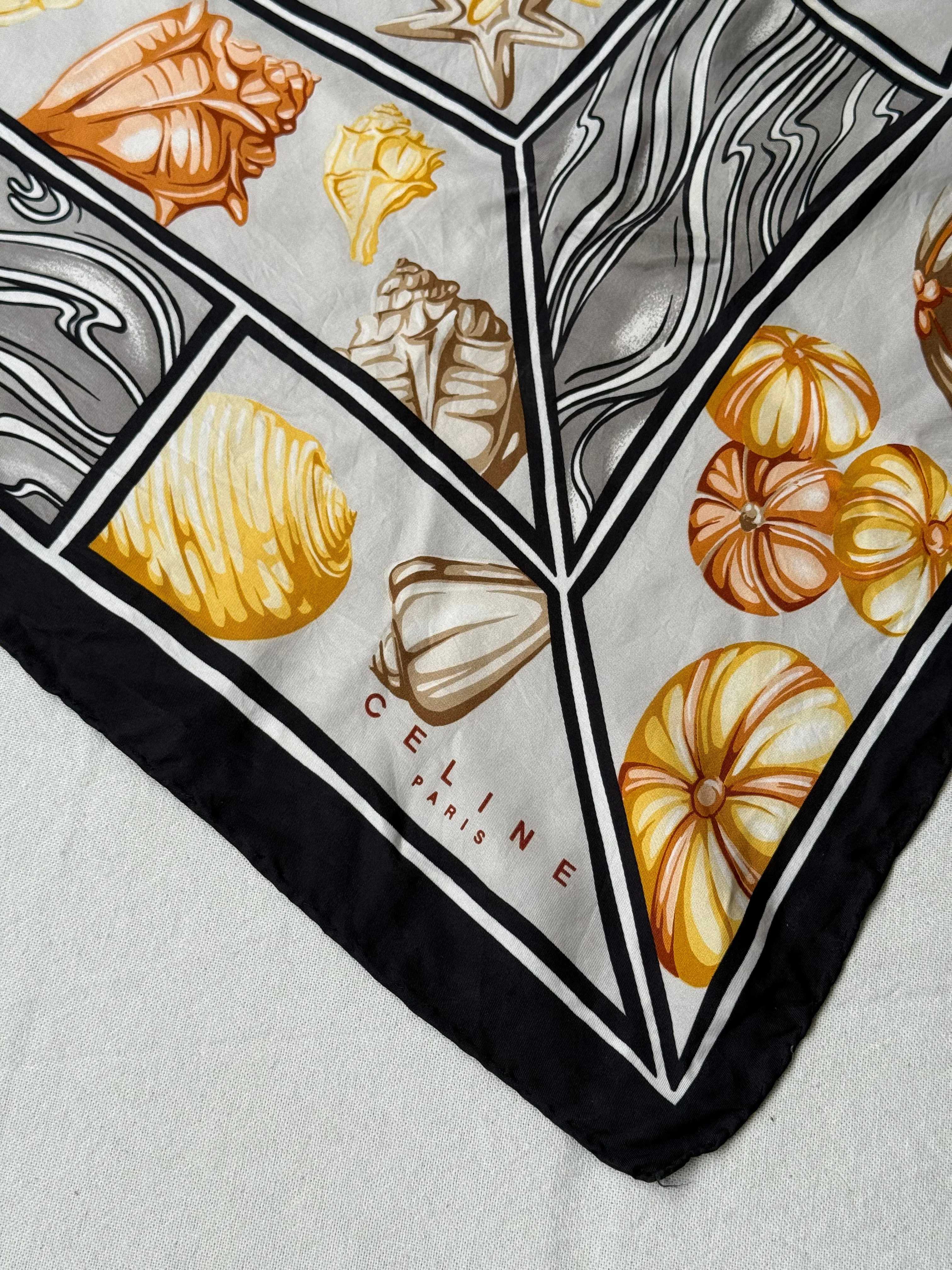 Foulard Céline – Coquillages - Image 4