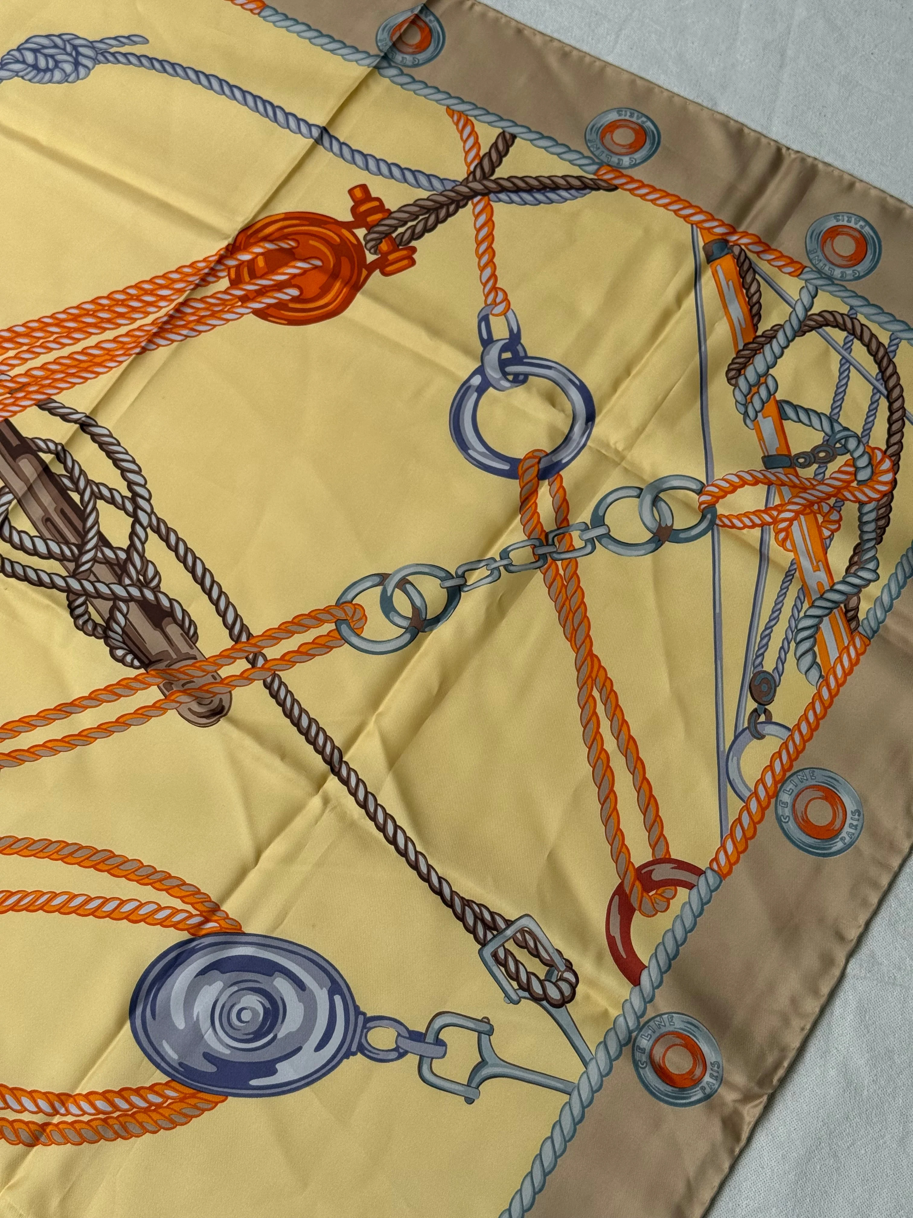 Foulard Céline – Cordages Et Chaînes - Image 6