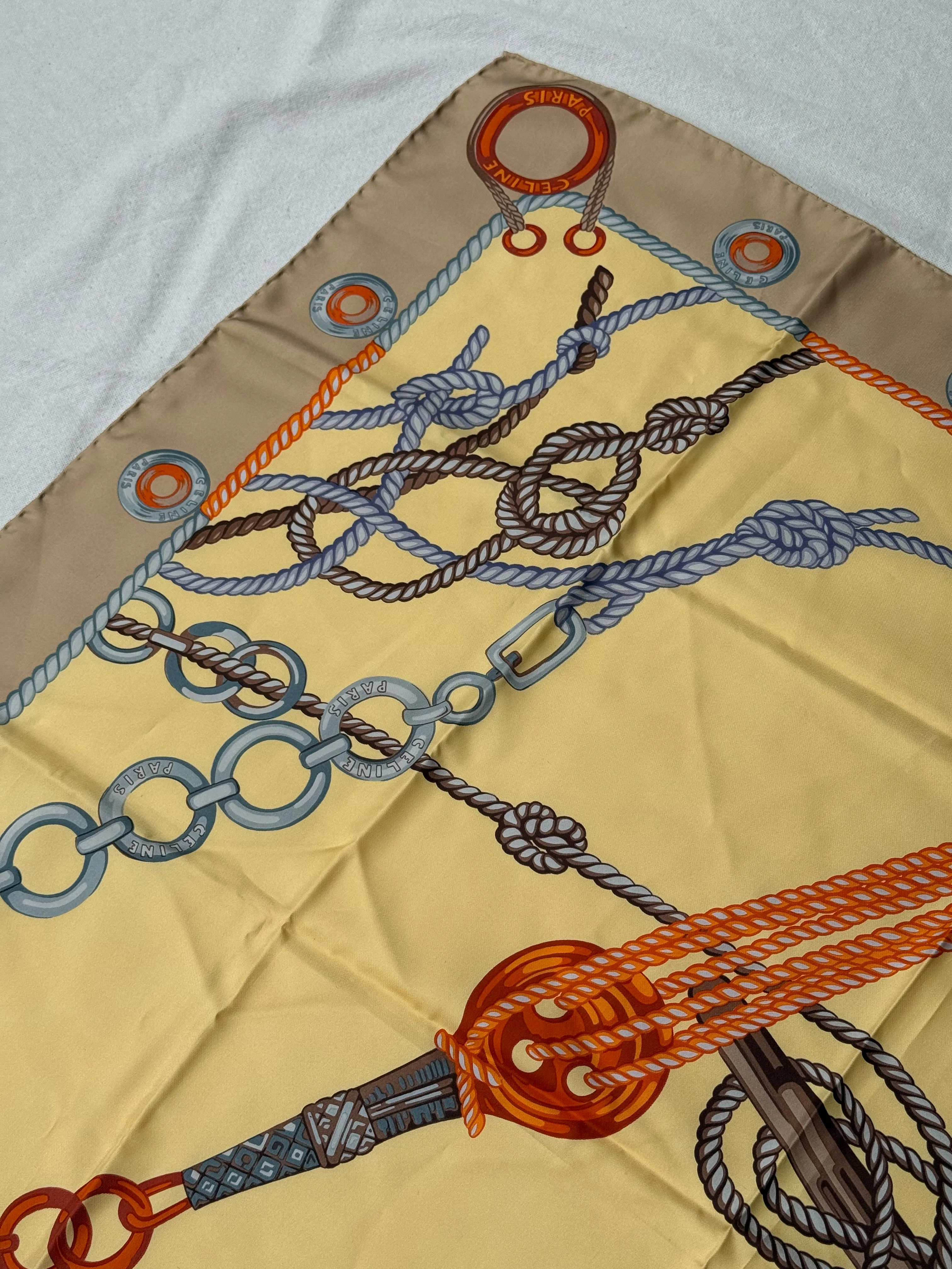 Foulard Céline – Cordages Et Chaînes - Image 7