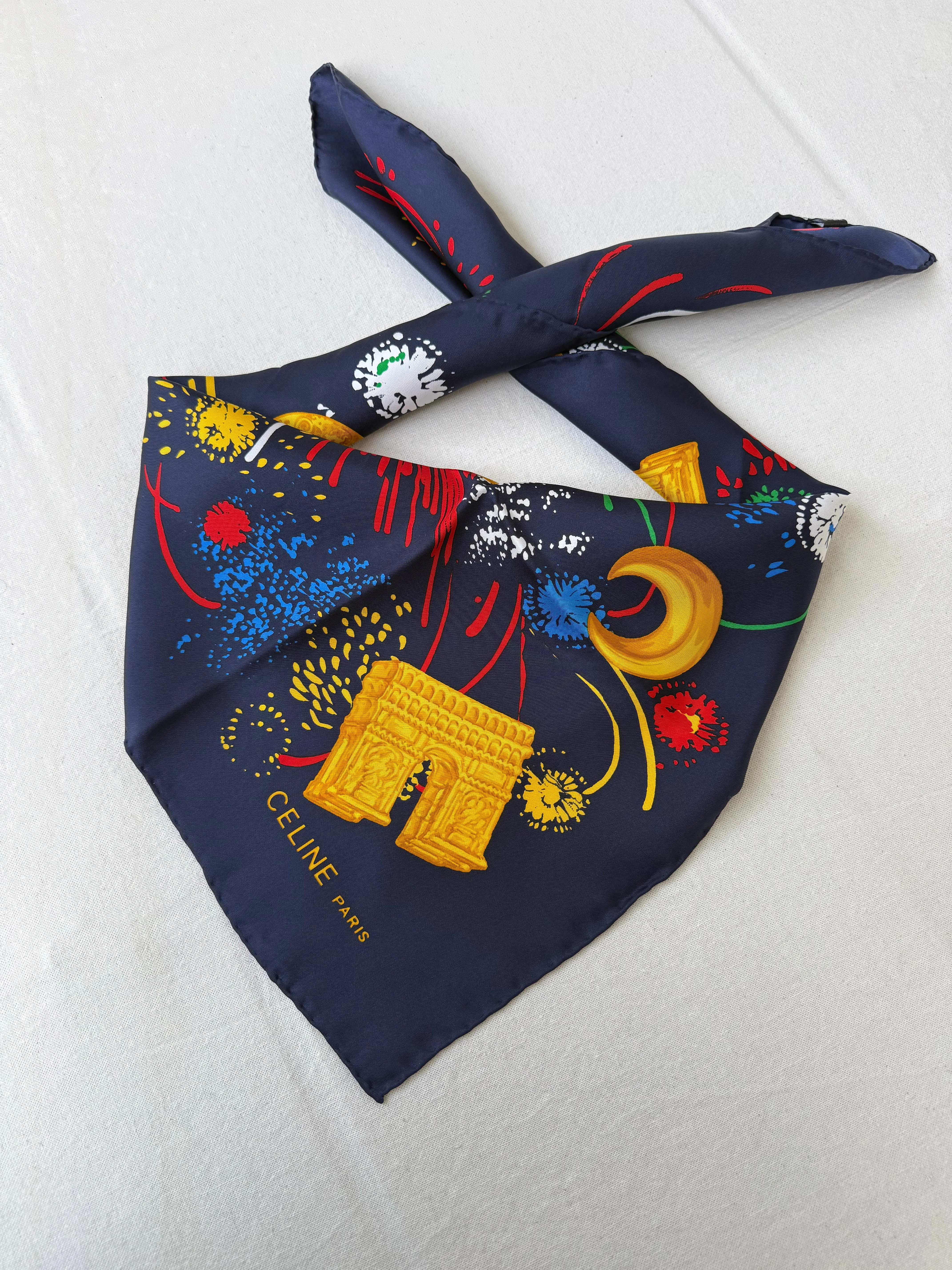 Foulard Céline – Feux D’Artifice - Image 2