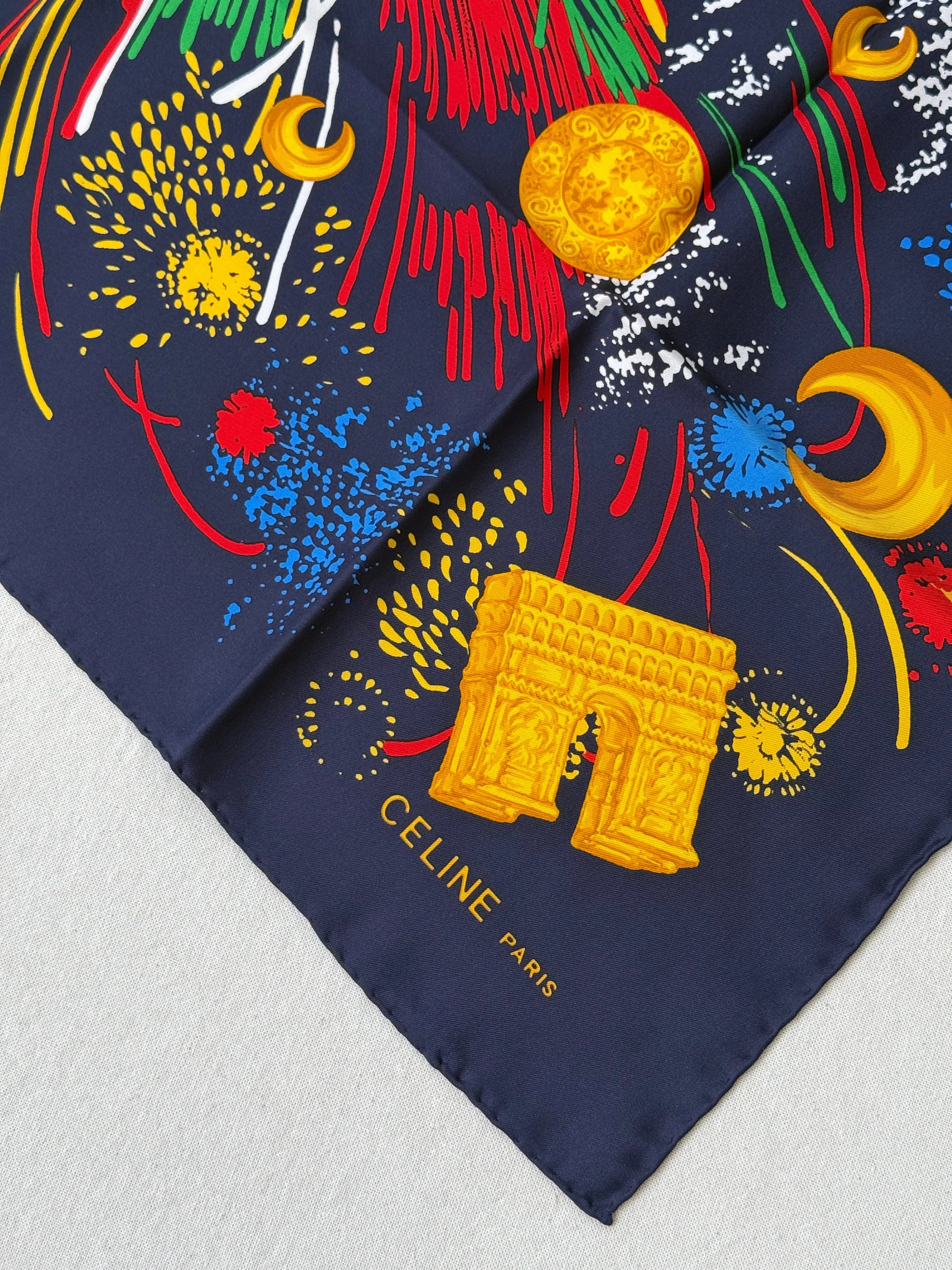 Foulard Céline – Feux D’Artifice - Image 4