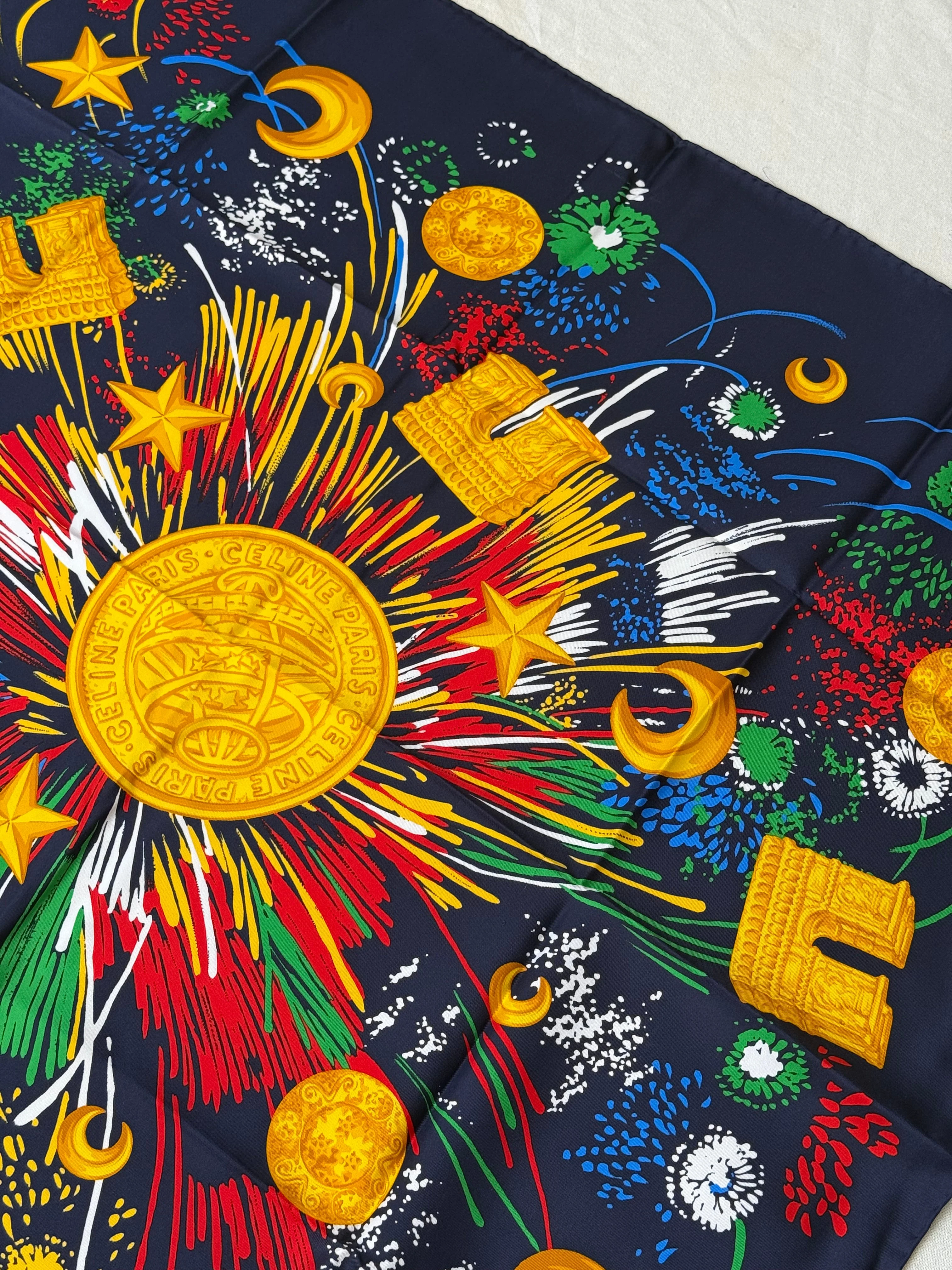 Foulard Céline – Feux D’Artifice - Image 6