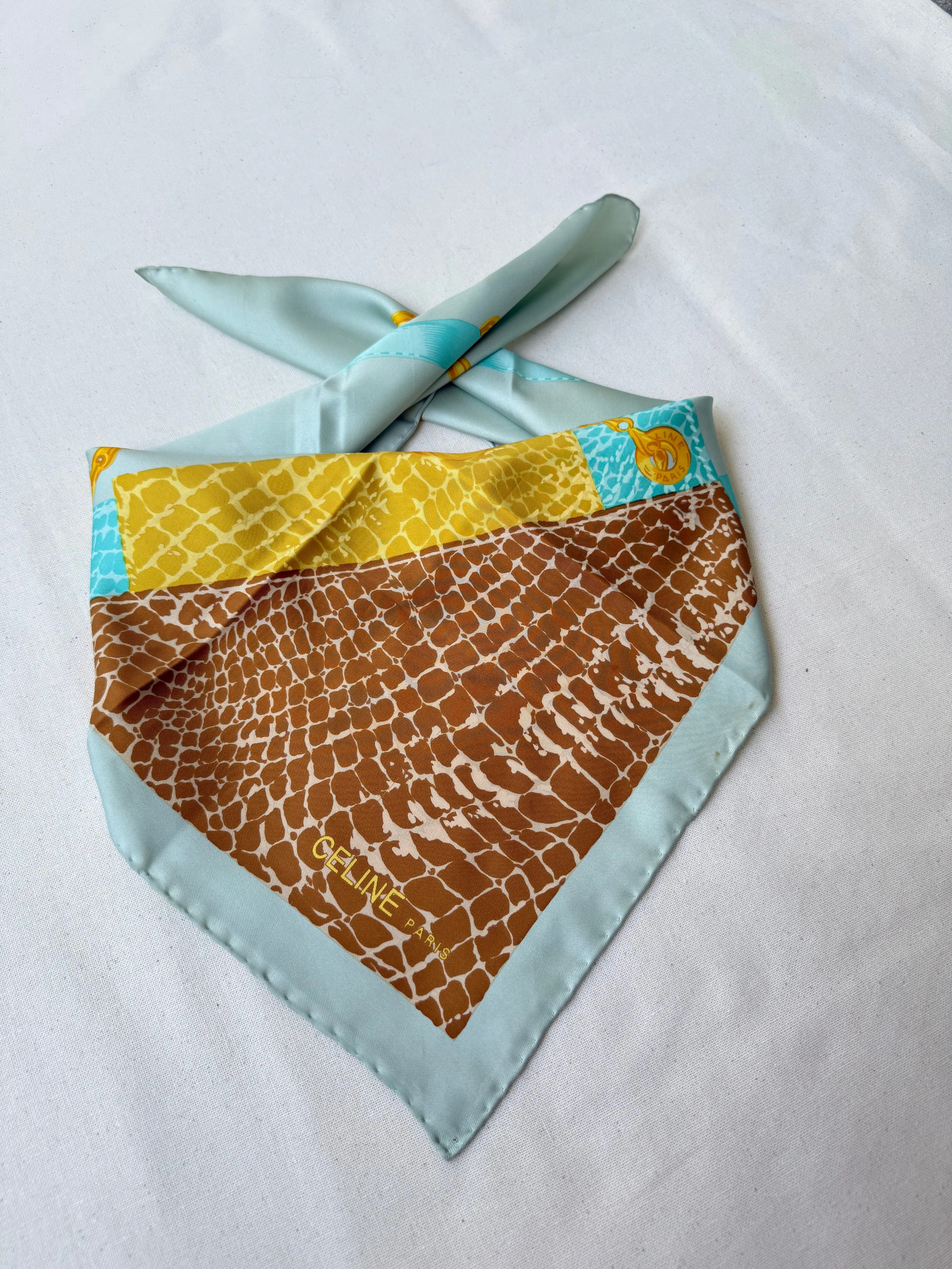Céline - Foulard - Modèle Étriers Et Serpent - Image 2