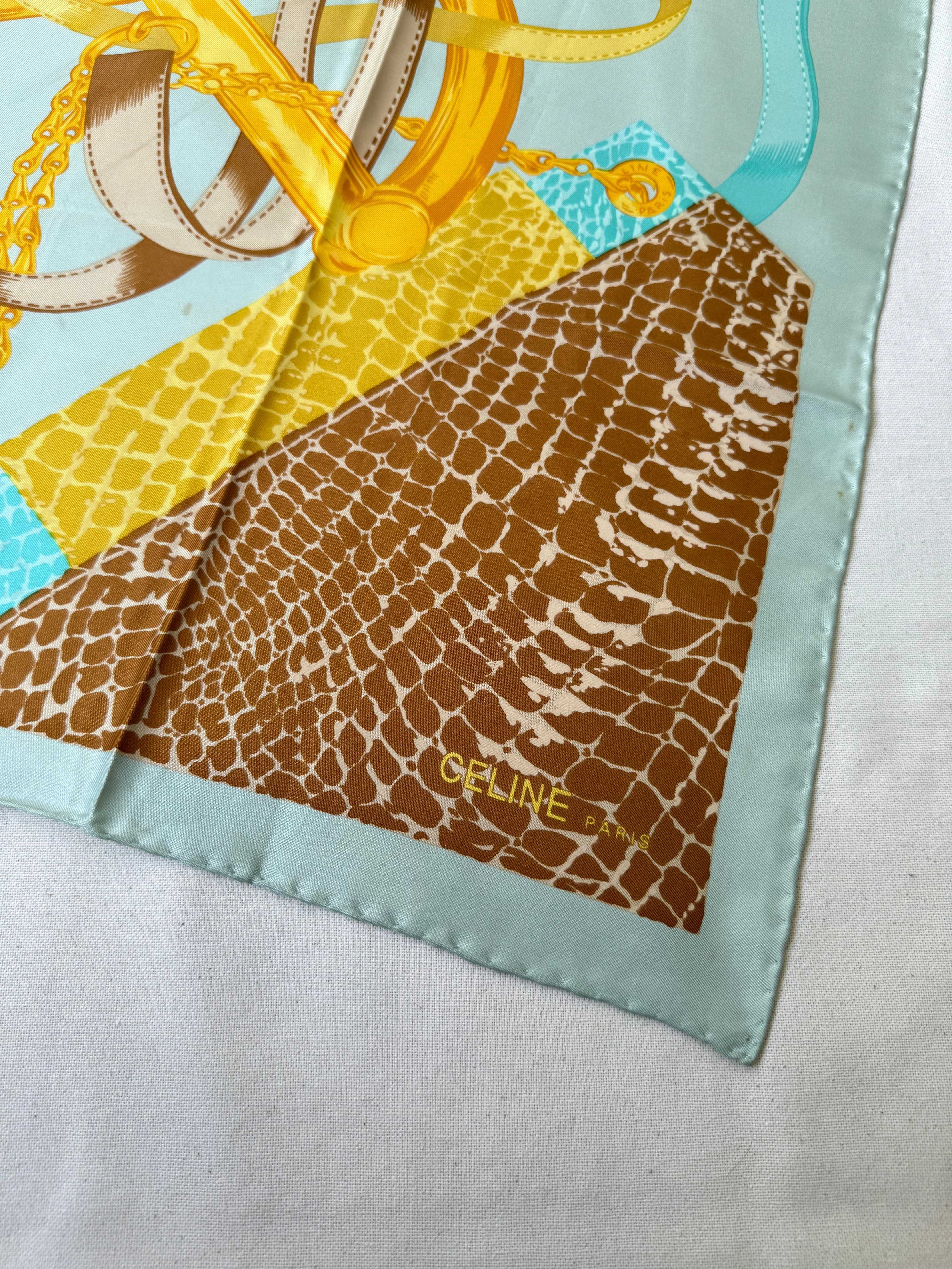 Céline - Foulard - Modèle Étriers Et Serpent - Image 4