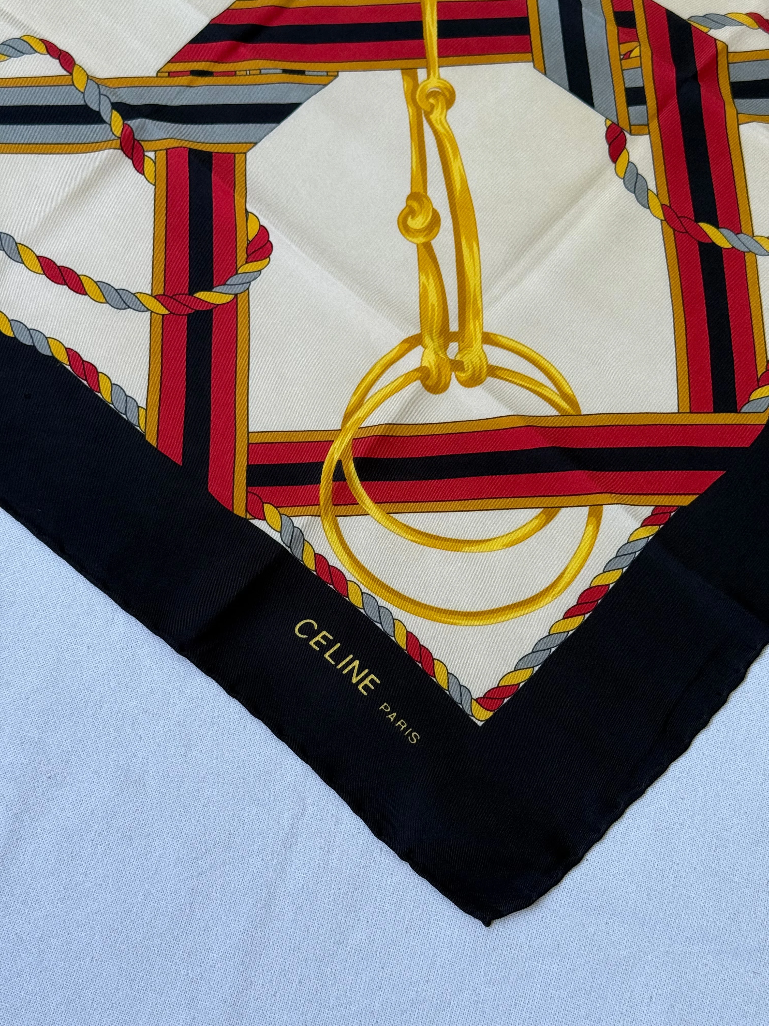 Foulard Céline – Sangles Et Anneaux - Image 4