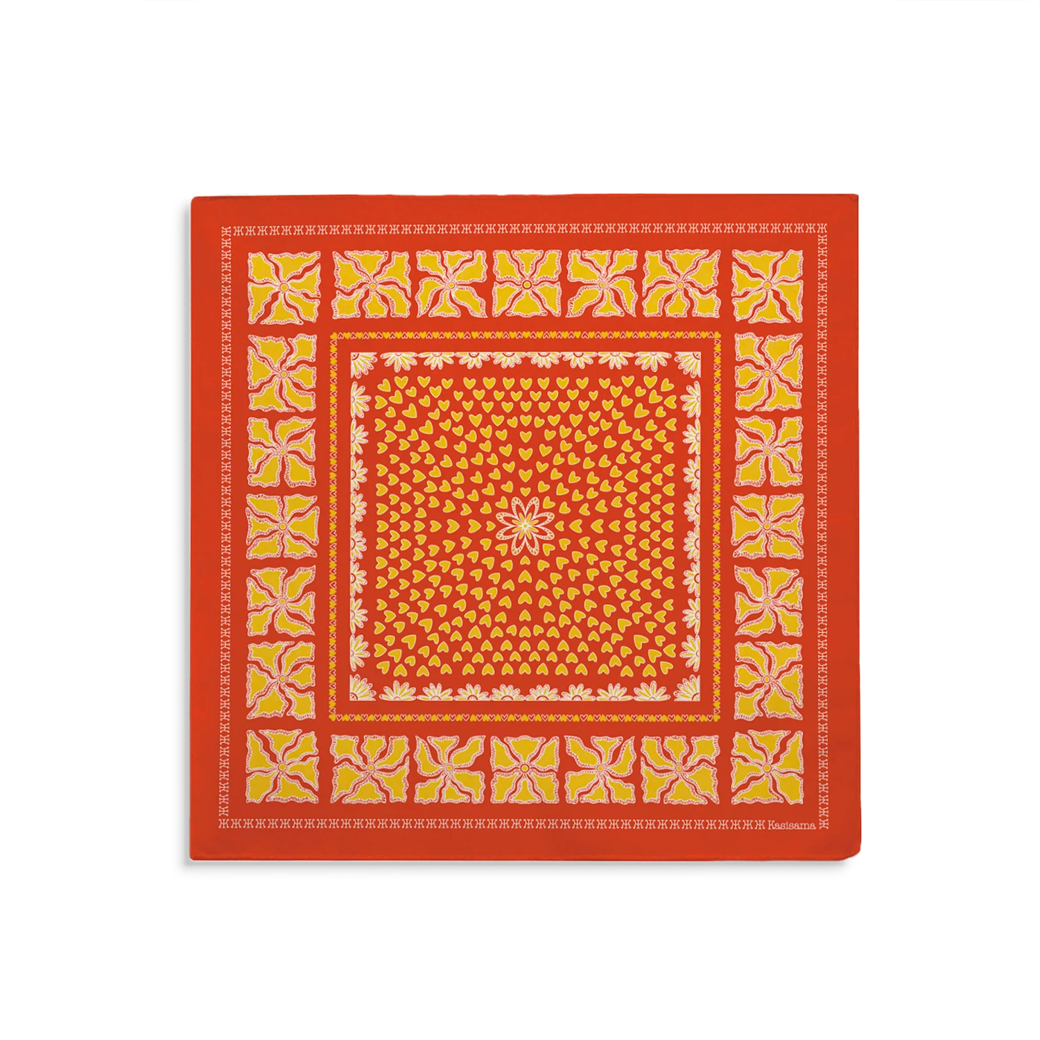 Foulard Hanoi - Rouille - 100% Coton - Image 2