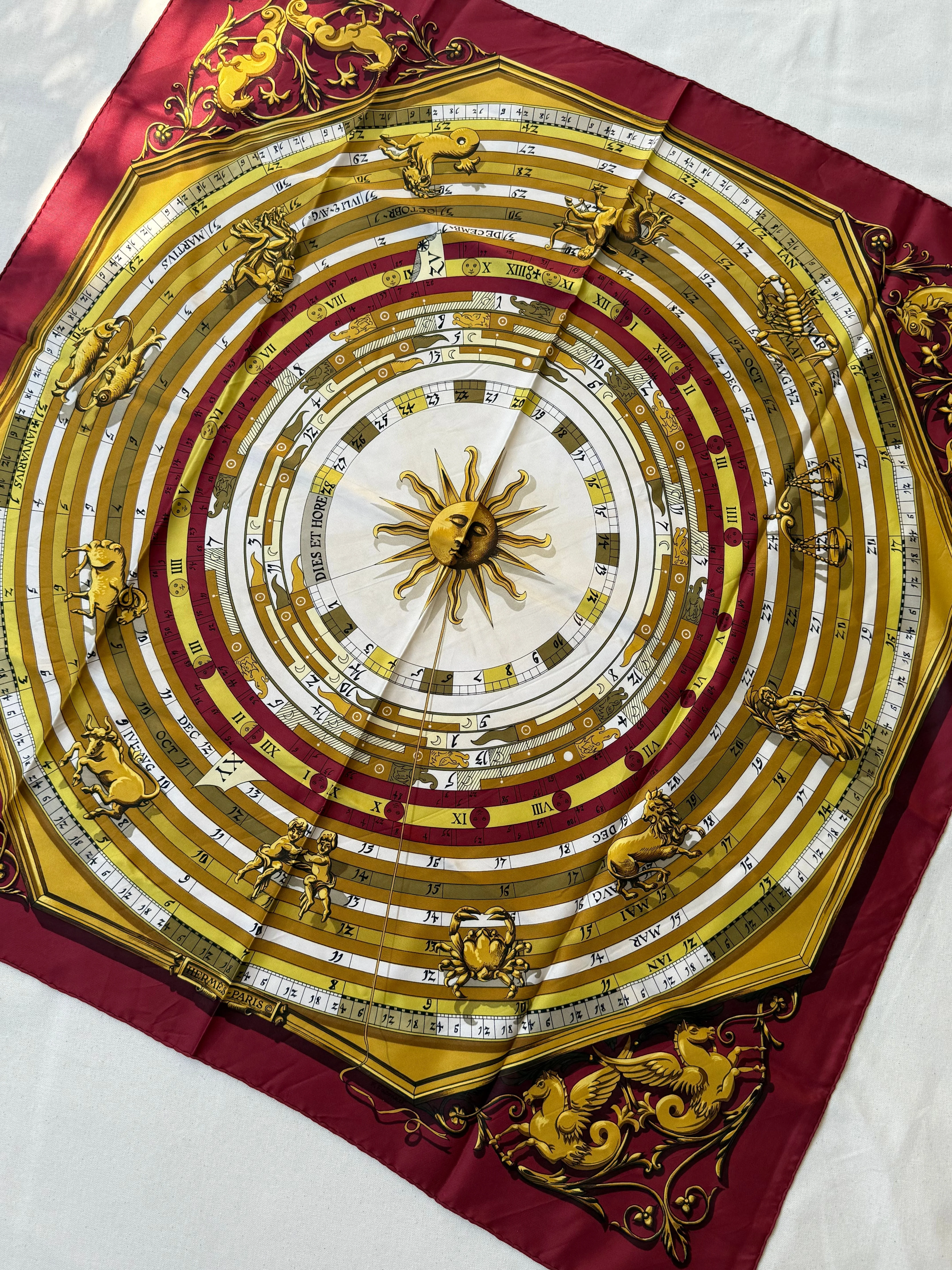 Hermès - Foulard - Modèle Astrologie - Image 3