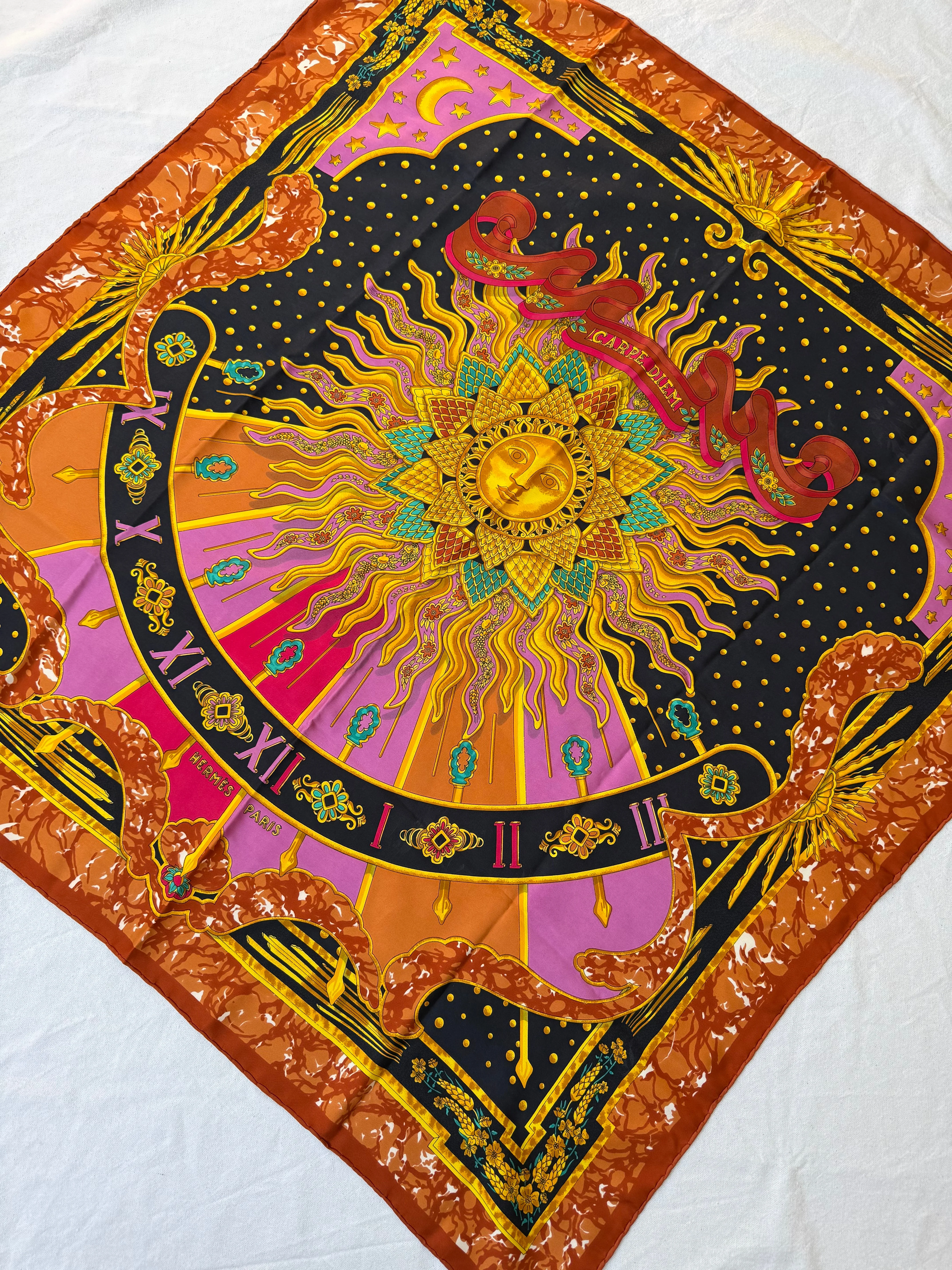 Foulard Hermès – Modèle Carpe Diem - Image 3