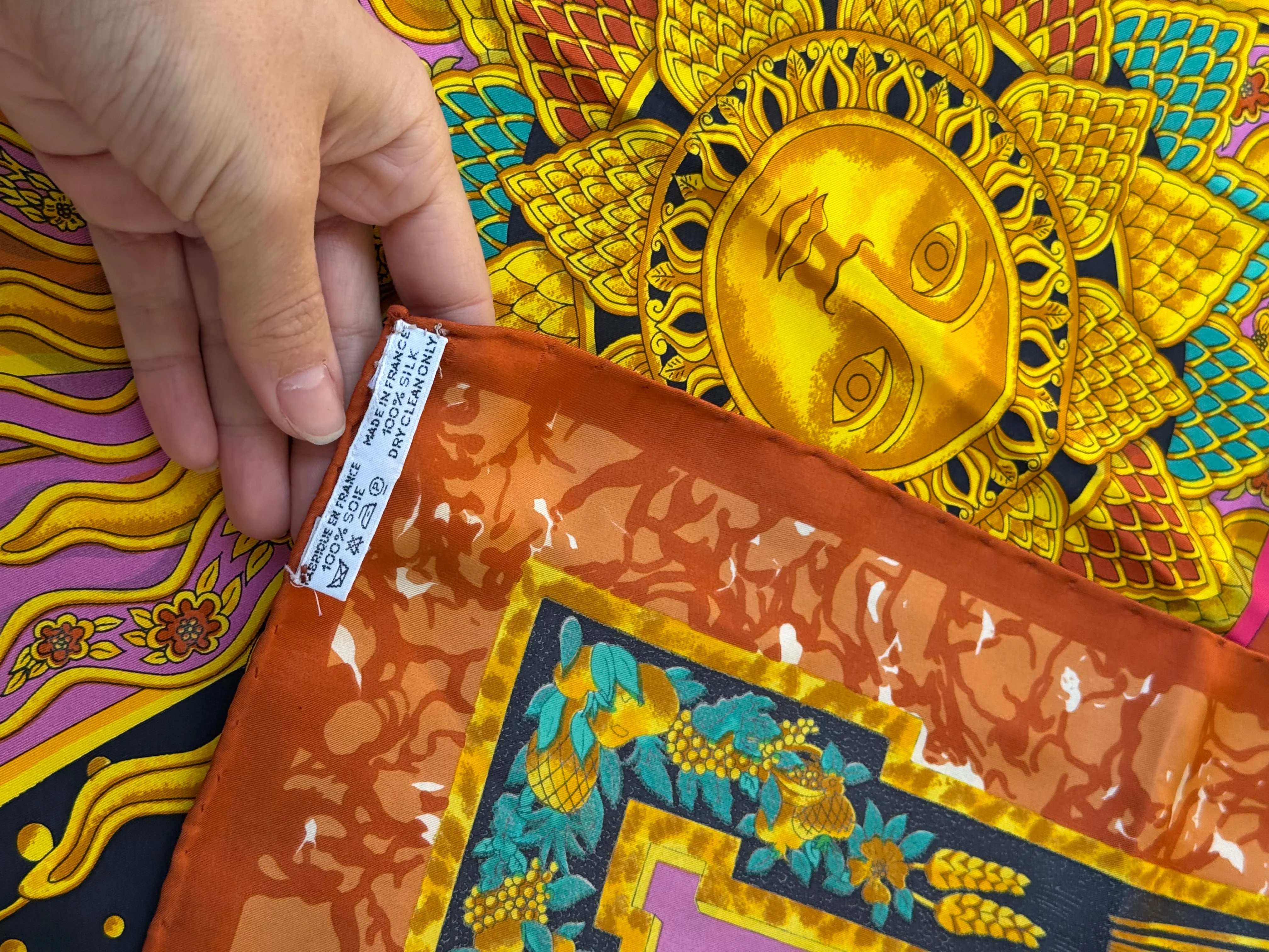 Foulard Hermès – Modèle Carpe Diem - Image 8