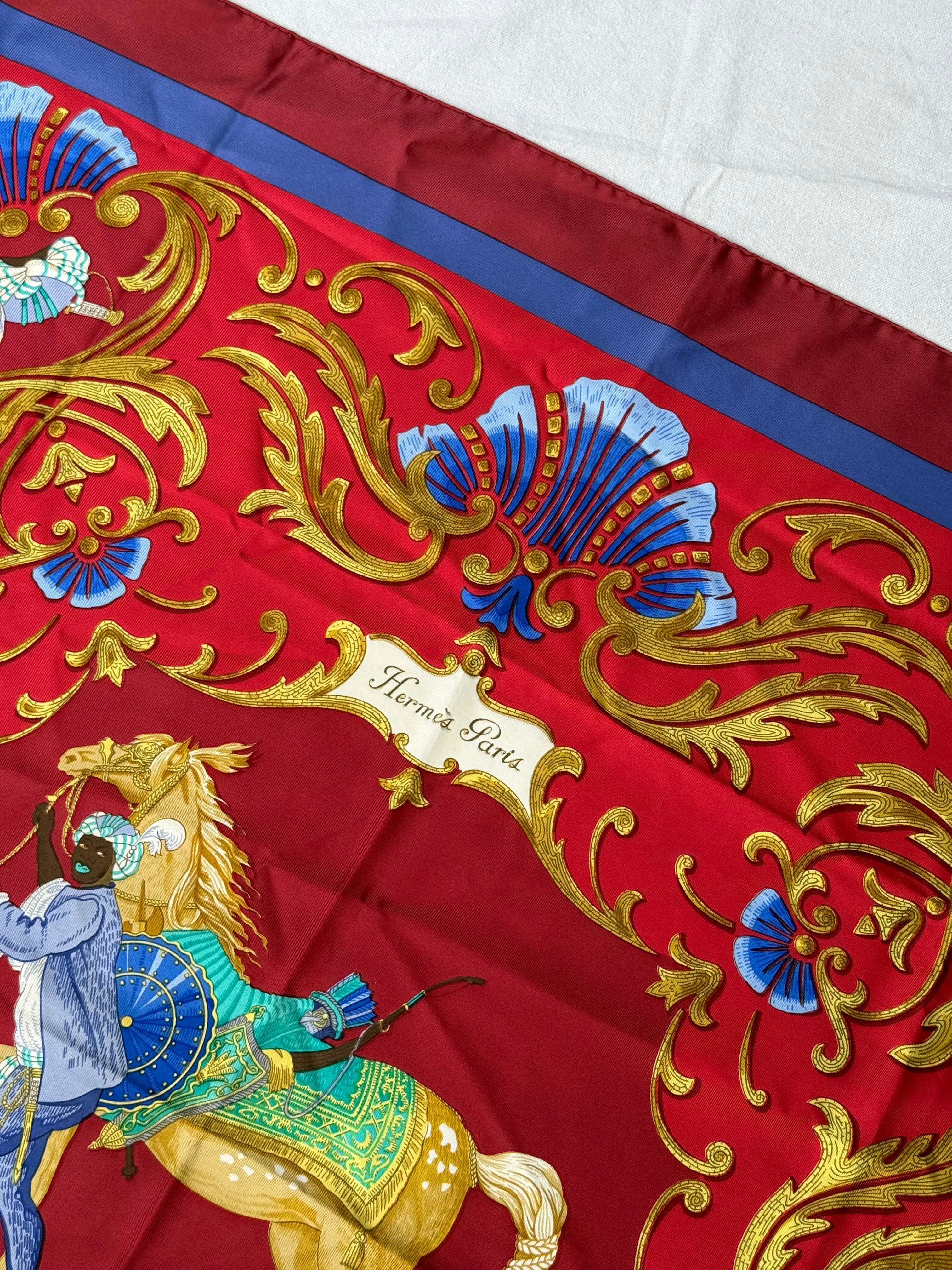 Foulard Hermès – Modèle Cheval Turc - Image 5